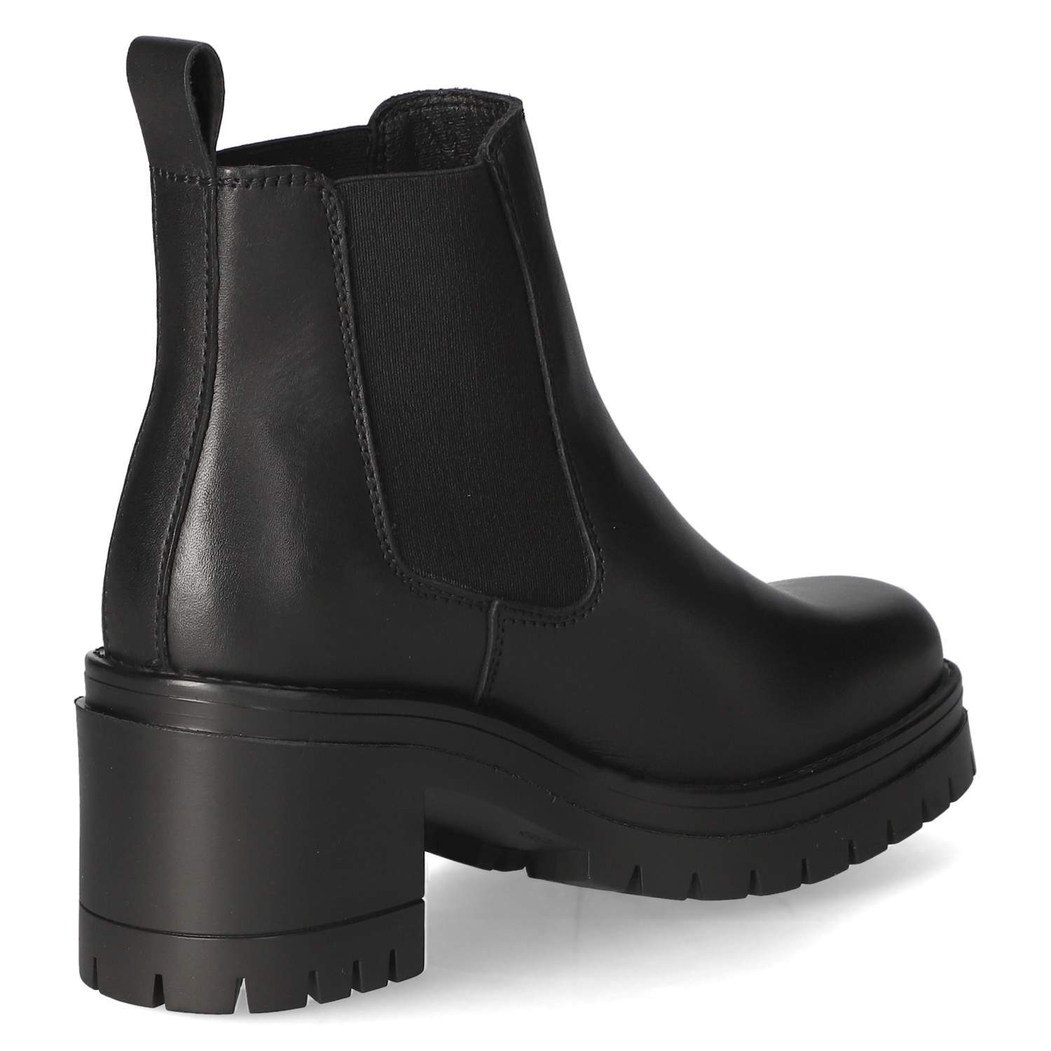 Fräulein Frida Fräulein Frida W1007 BLACK Damen Glattleder black Schlupfstiefel