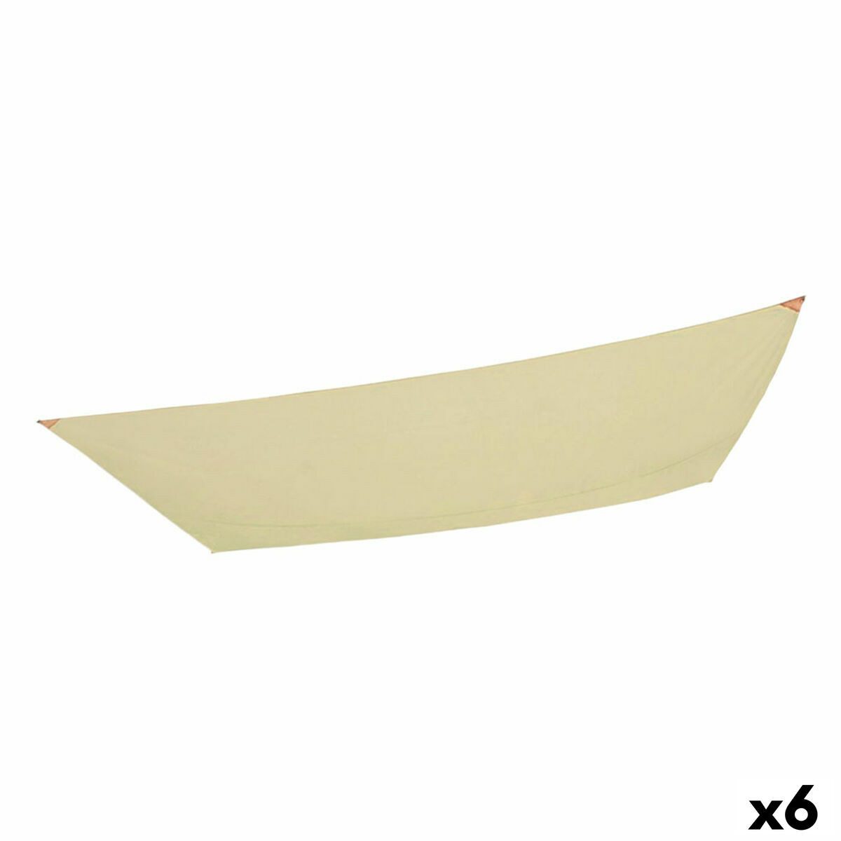 AKTIVE Seitenmarkise Markise Aktive rechteckig 200 x 0,5 x 300 cm Polyester Creme (6 Stück