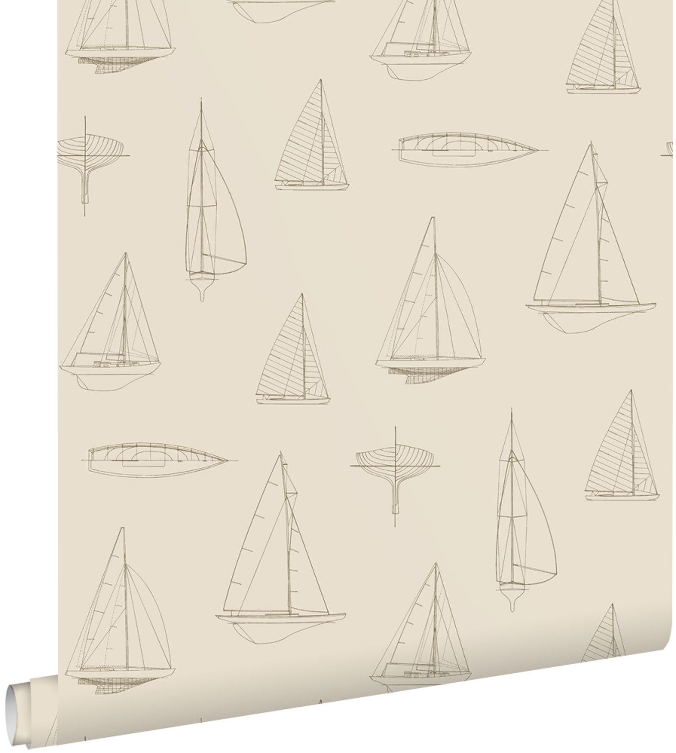 ESTAhome Mustertapete Boote