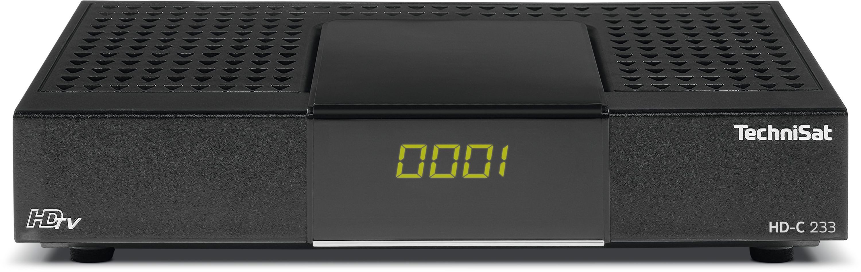 TechniSat HD-C 233 Kabel-Receiver (HDTV, 7-Tage elektronische Programmzeitschrift, USB-Mediaplayer)