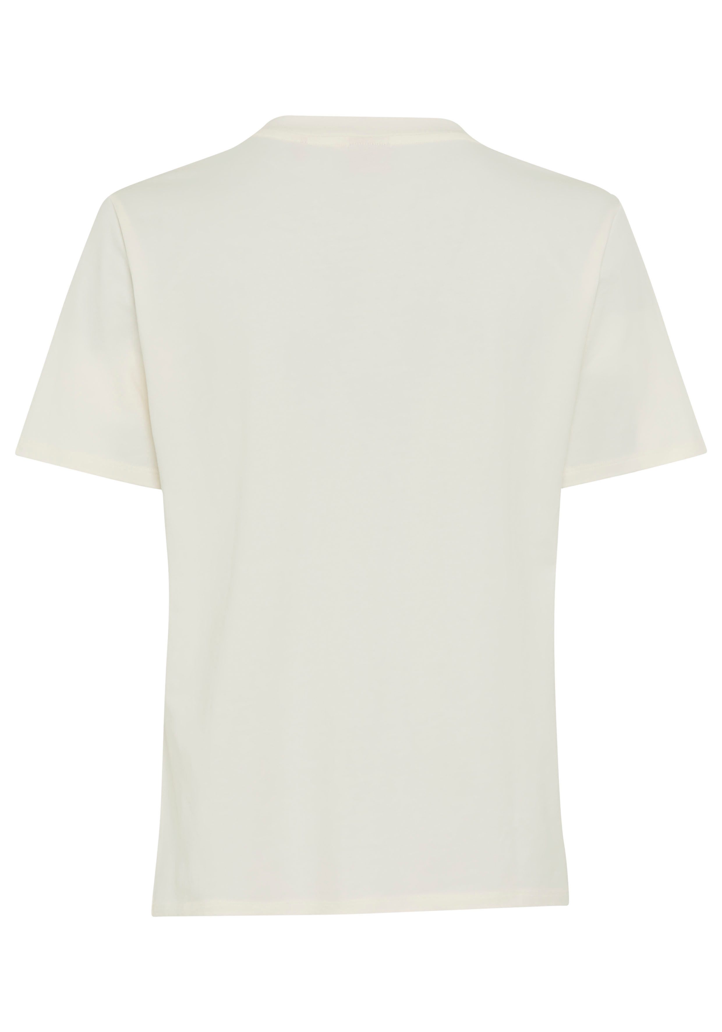 HUGO T-Shirt mit rundem Ausschnitt, regular fit, toniges Markenlogo günstig online kaufen