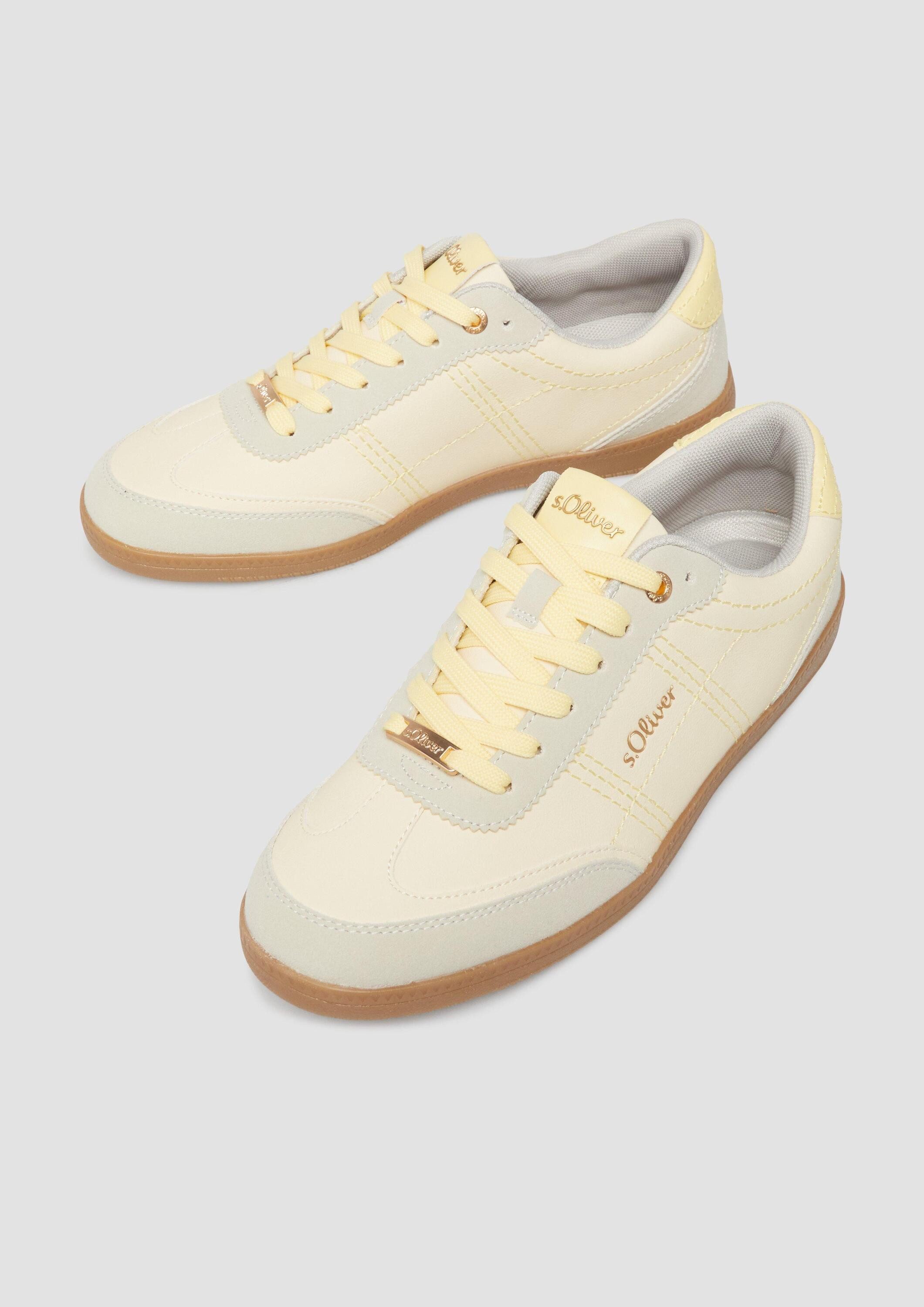 s.Oliver Sneakers Sneaker Sneaker mit Kontrast-Details
