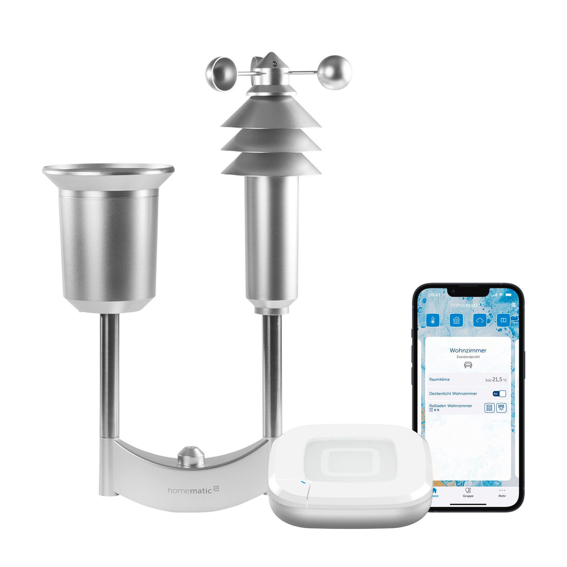 Homematic IP Access Point + Wettersensor – plus Smart-Home-Zubehör