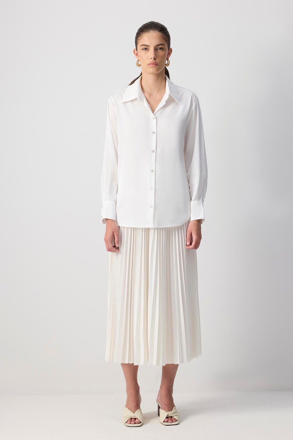 touche prive Faltenrock Elastisch Taille Maxi günstig online kaufen