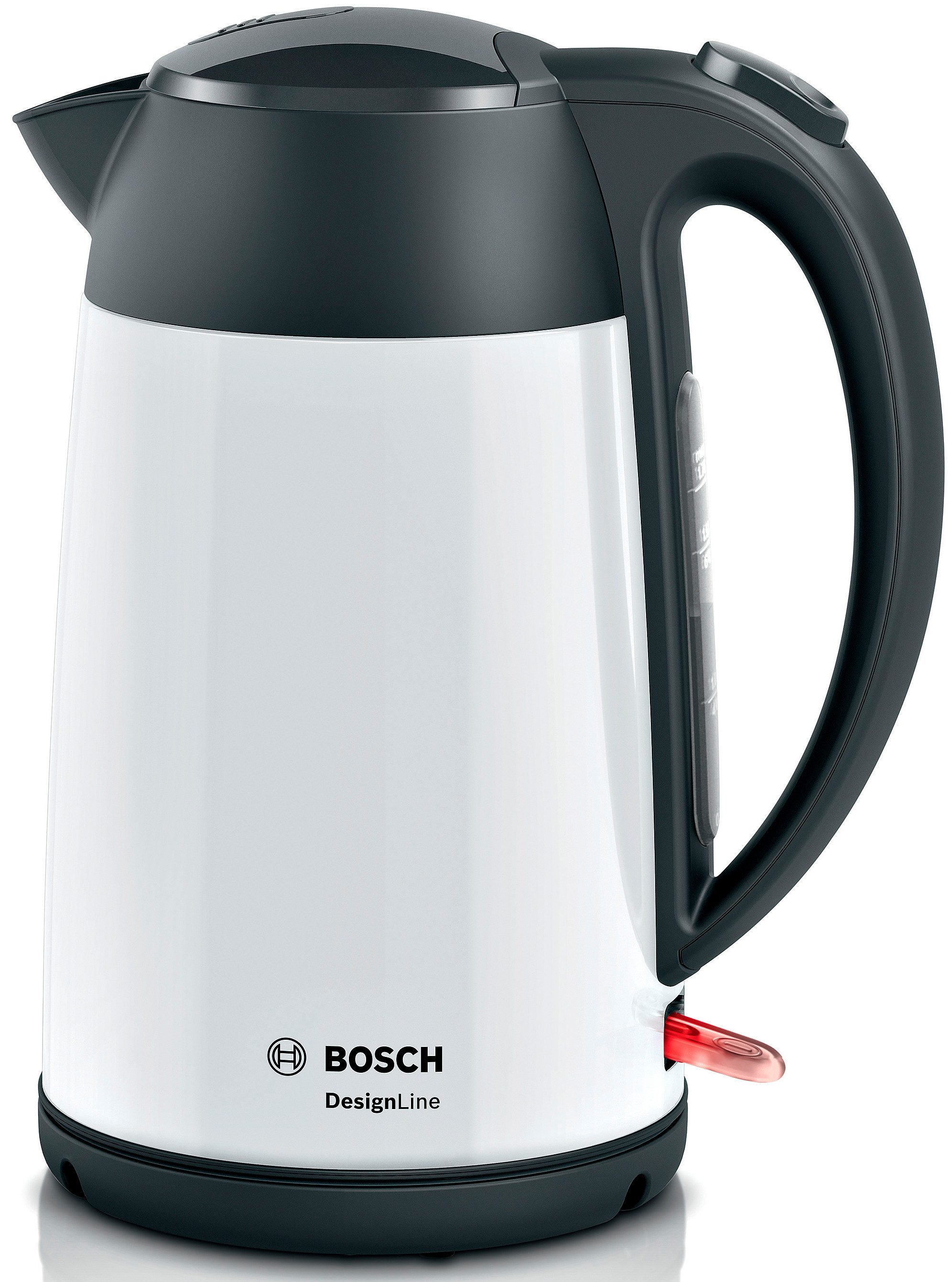 BOSCH Wasserkocher TWK3P421 DesignLine, 1,7 l, 2400 W