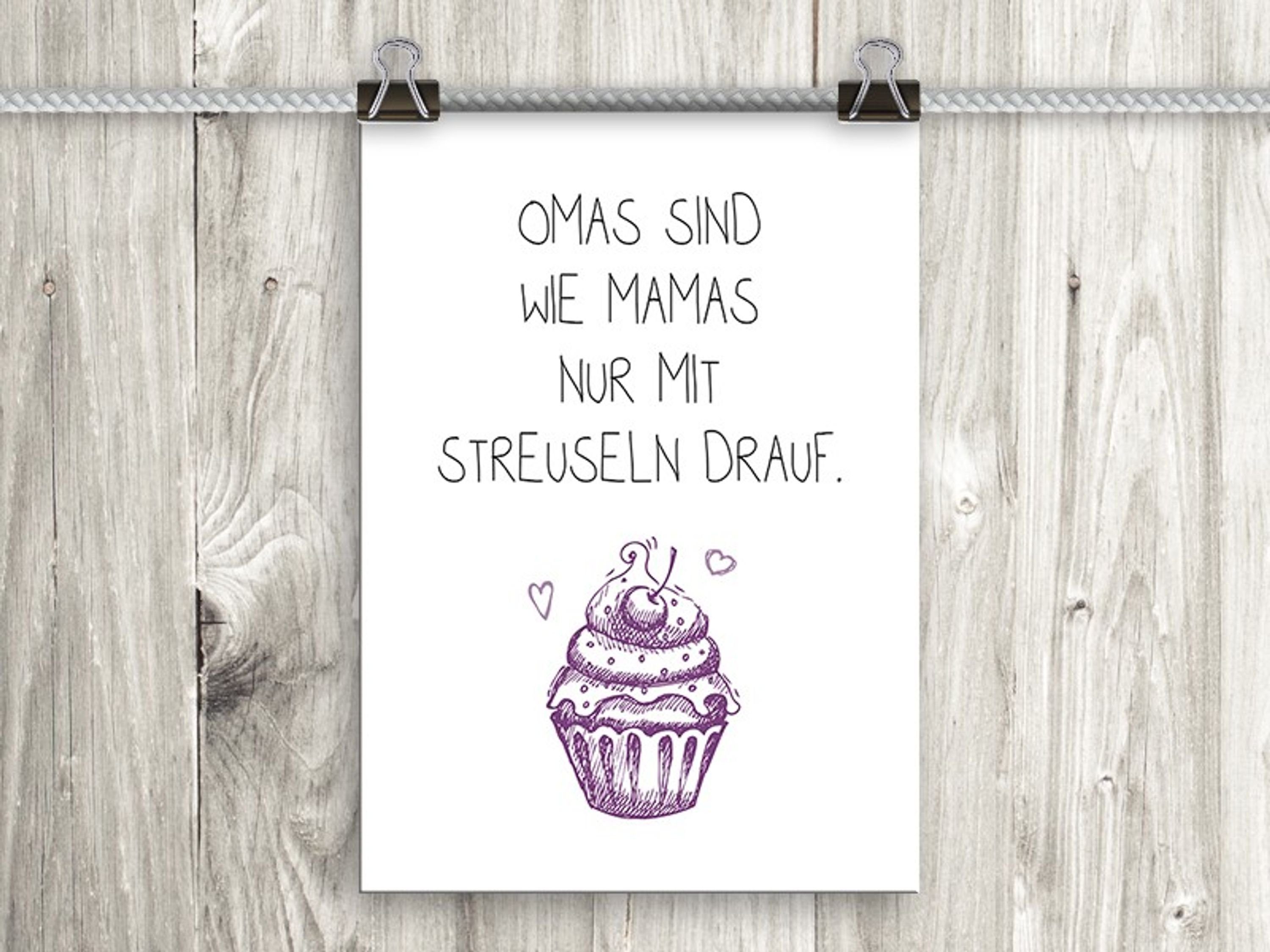 artissimo Poster Poster mit Spruch DinA4 Bild Sprüche Text Geschenk