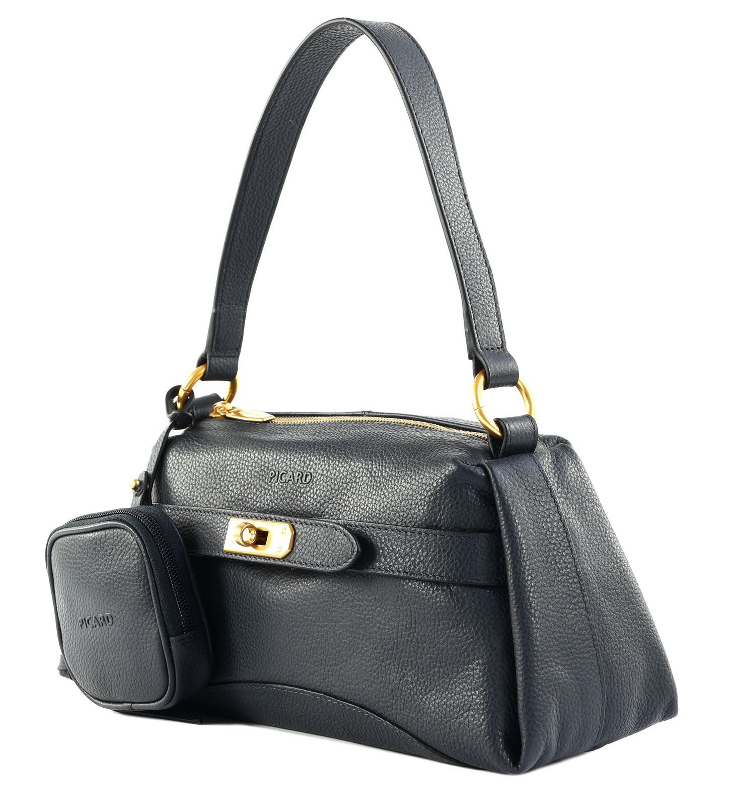 Picard Schultertasche Hand Bag (Set, 2-tlg), aus echtem Rindsleder