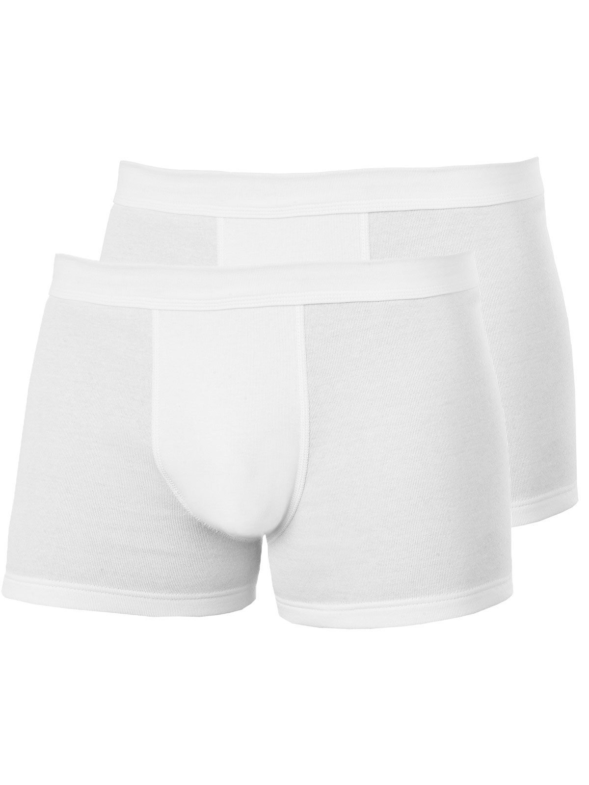 Cotton Retro Pants 8er Bio 8-St) (Spar-Set, weiss Sparpack - steingrau-melange Pants Herren KUMPF