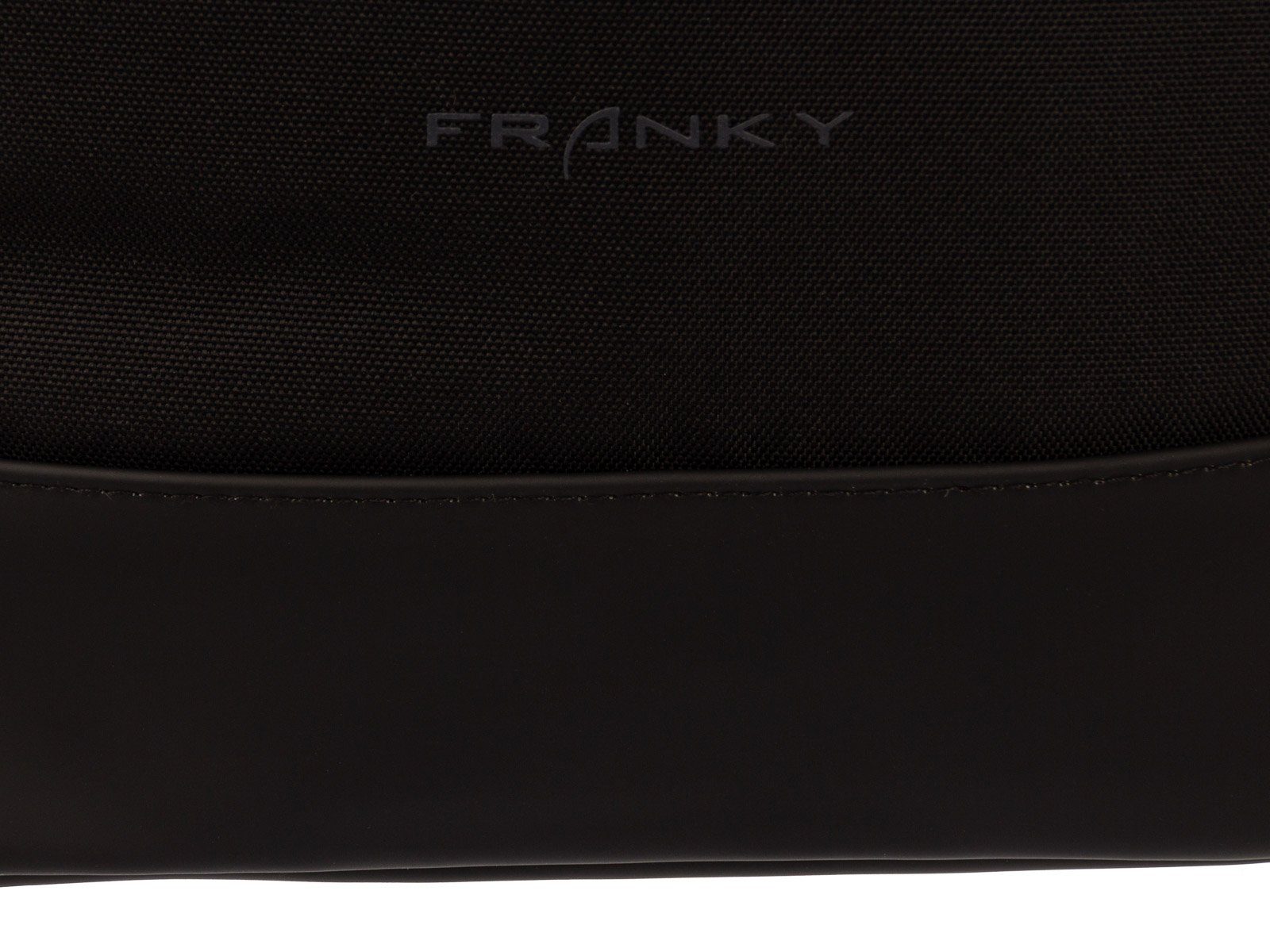 Franky Freizeitrucksack Franky RS77 mit schwarz Liter Laptopfach Freizeit-Rucksack ca.21 Rollfalte Laptopfach, 15"