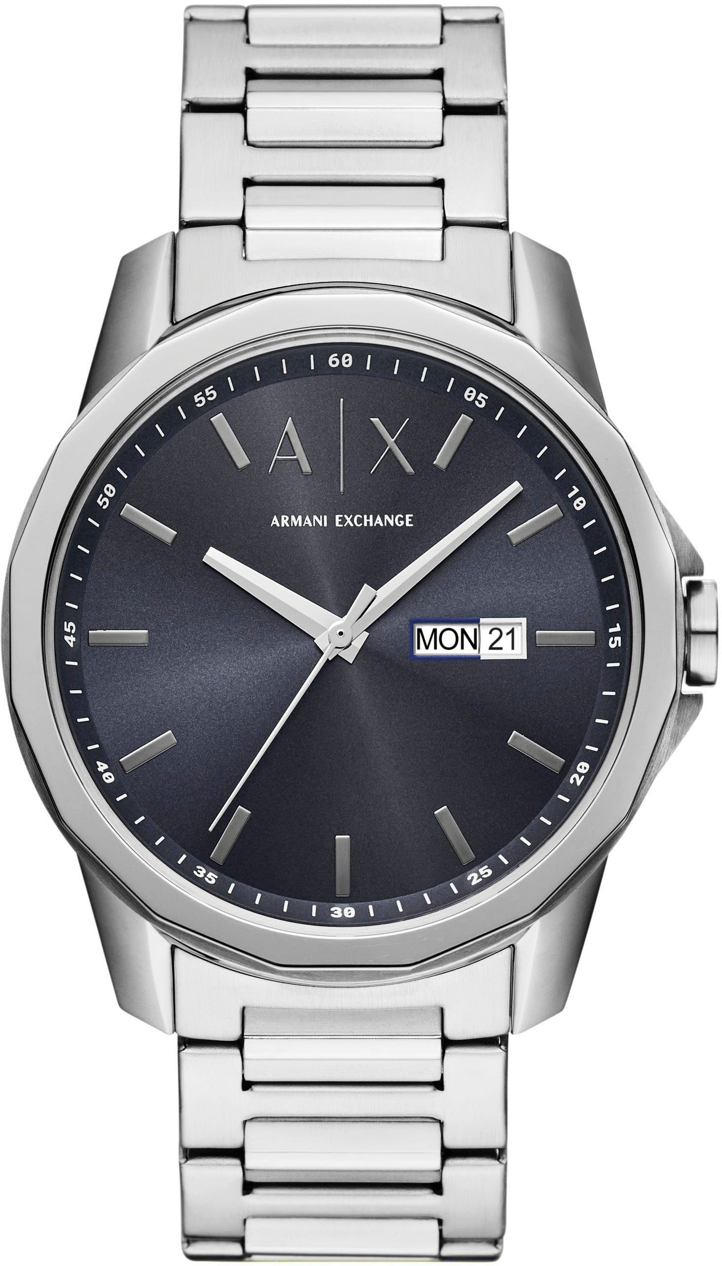 ARMANI EXCHANGE Quarzuhr AX1767, Armbanduhr, Herrenuhr, Edelstahlarmband, a günstig online kaufen