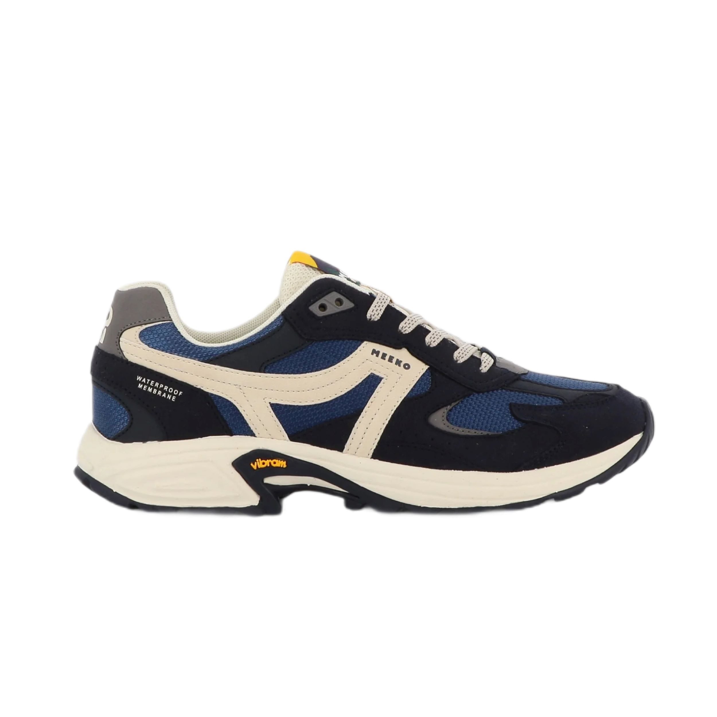 Meeko Capra (wasserdicht) dunkelblau/schwarz/cream Herren Sneaker