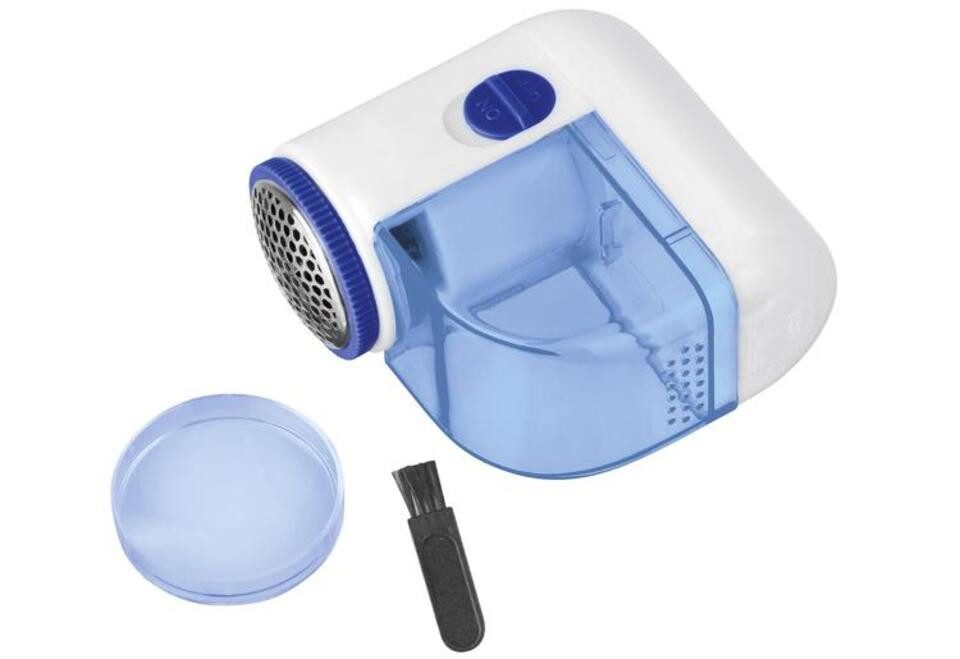 WENKO Fusselrasierer Wollrasierer ABS 7,5x4x7,5 cm weiß