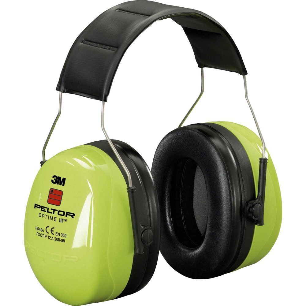 Gehörschutzstöpsel 3M Peltor Optime III HVS H540AV Kapselgehörschutz 34 dB EN 352-1 1