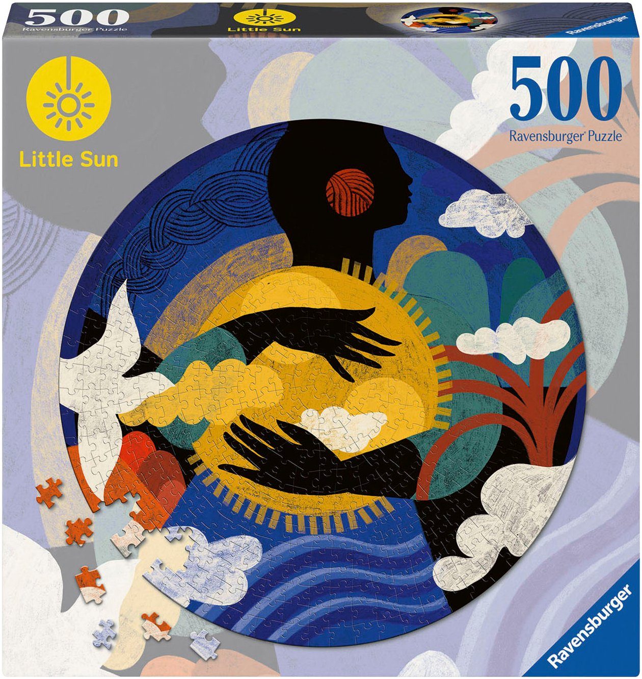 Ravensburger Puzzle Little Sun Feel, 500 Puzzleteile, Made in Europe, FSC® - schützt Wald - weltweit