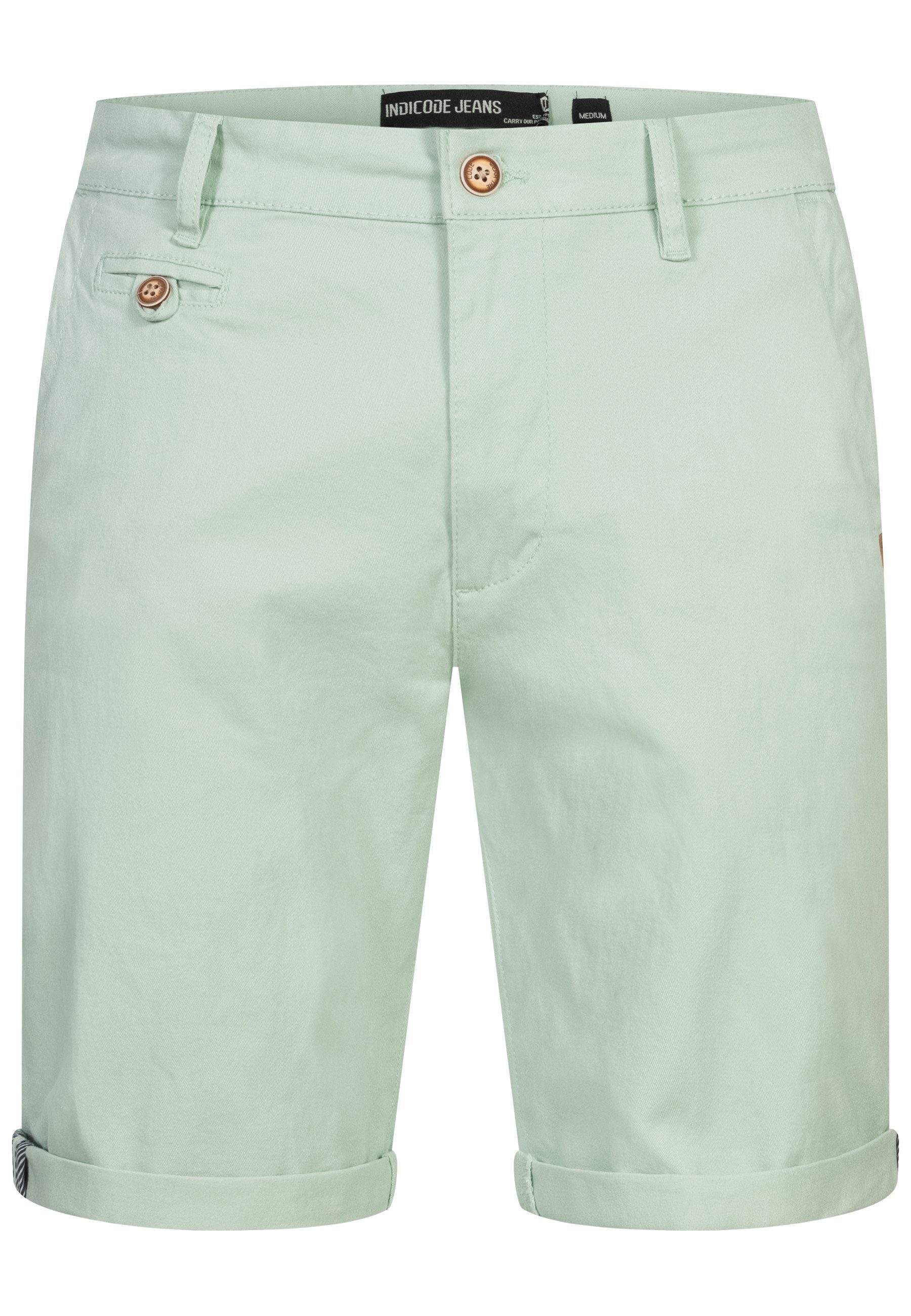 INDICODE Chinoshorts Herren Cuba Chino Shorts Herrenshorts aus Baumwollgemisch – Bild 2 von 5