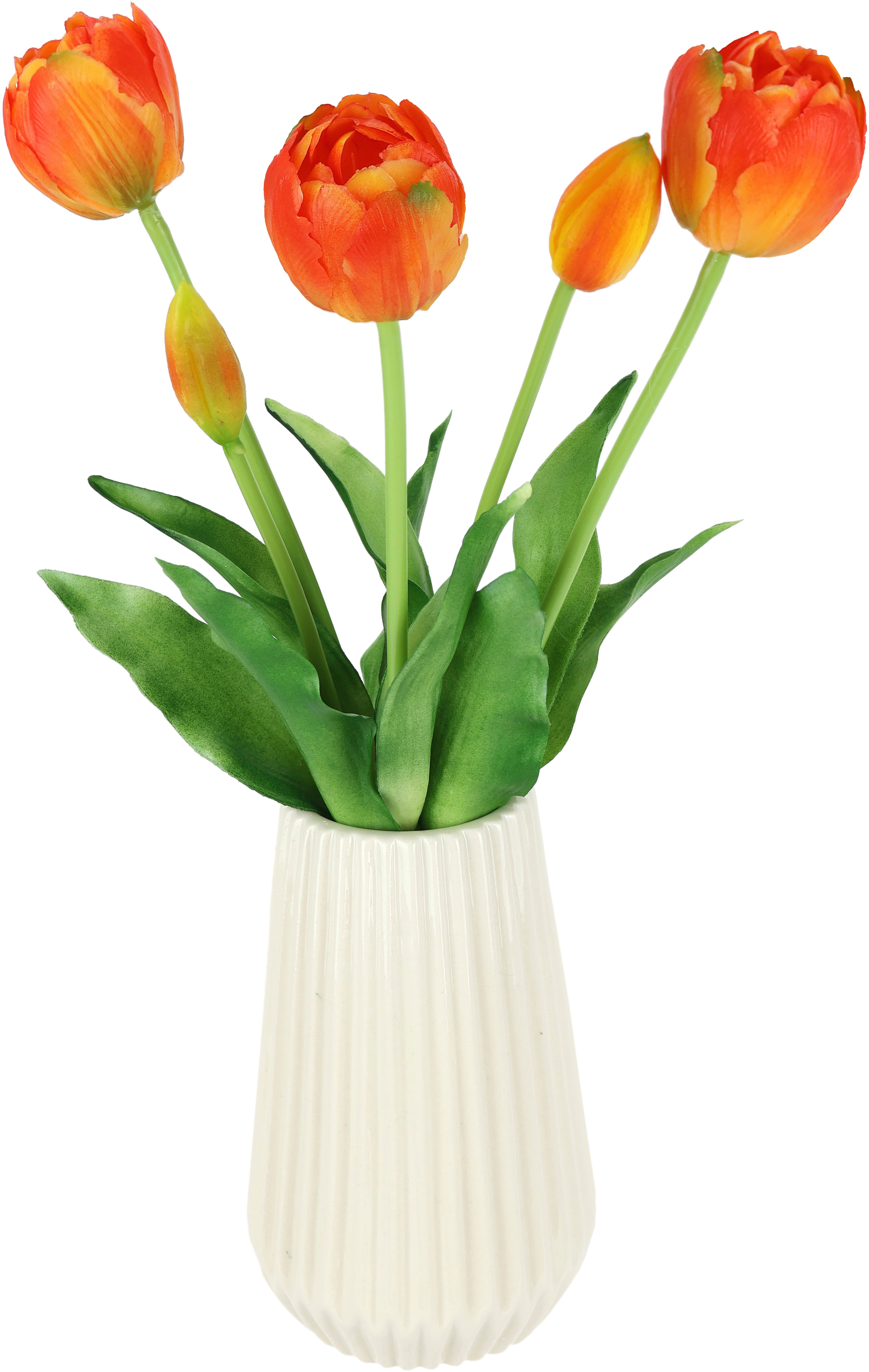 Kunstblume Real-Touch-Tulpen, I.GE.A., Höhe 33 cm, günstig online kaufen