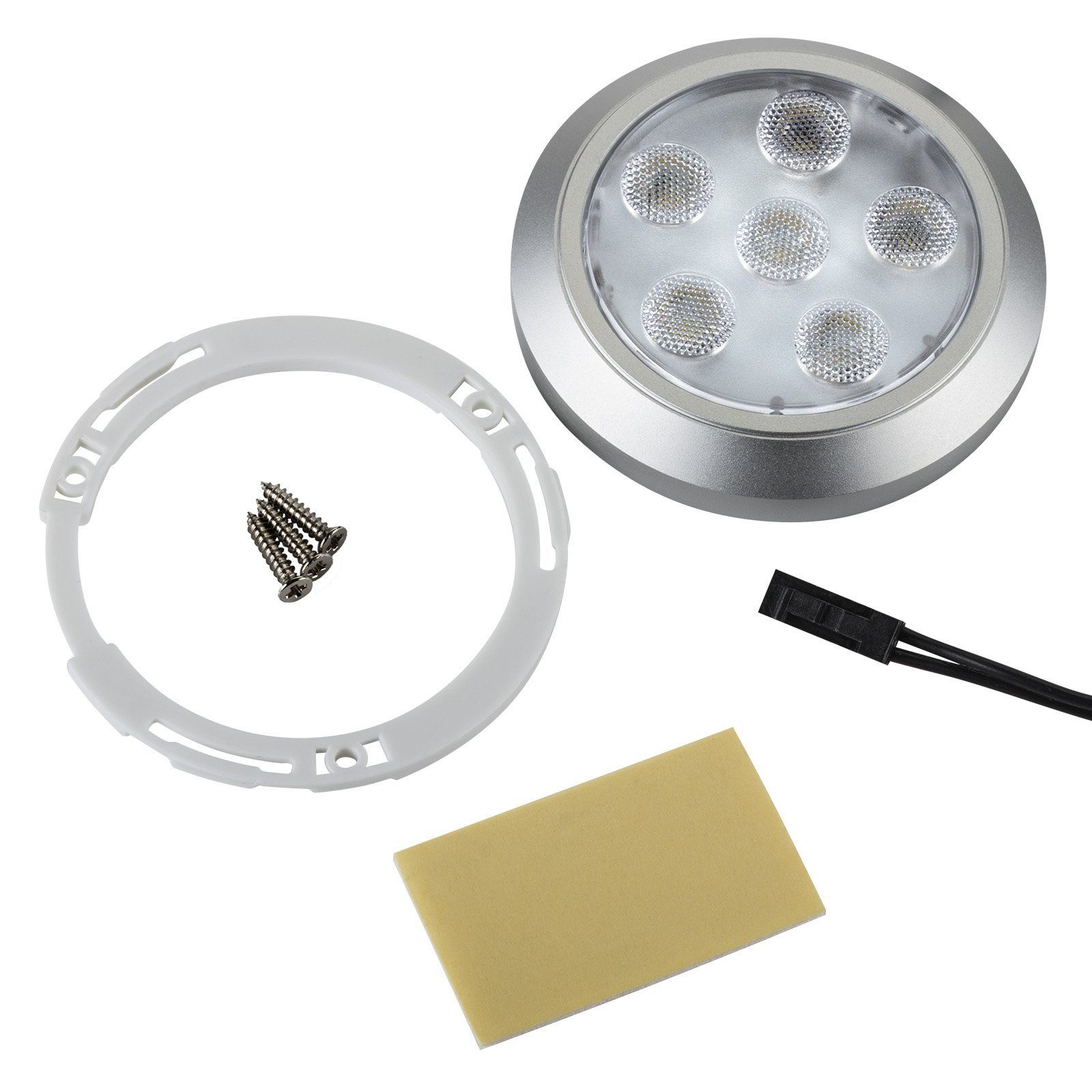SO-TECH® LED Unterbauleuchte LED Aufbauleuchte ABILA 3W Ø 60 mm warmweiß, neutralweiß ode