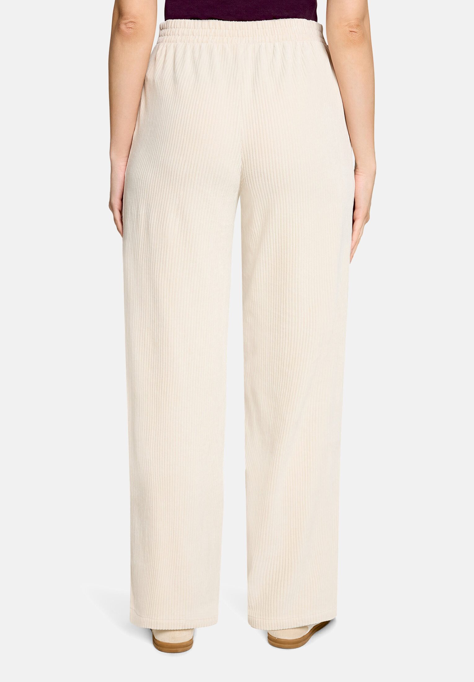Cartoon Palazzohose Damen mit Gummizug