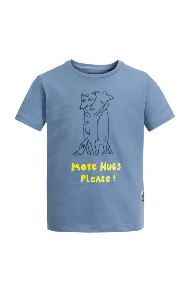 Jack Wolfskin T-Shirt MORE HUGS T K mit Umarmungsmotiv