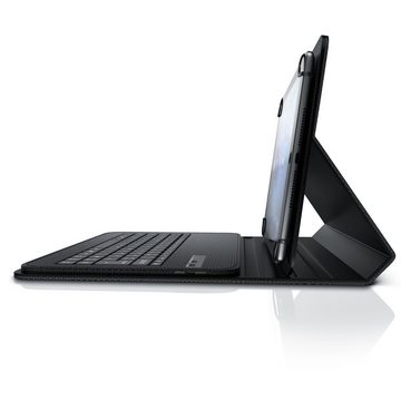 Aplic Tablet-Tastatur (Bluetooth Keyboard mit Kunststoffcase Für 9-12" Tablets, QWERTZ)