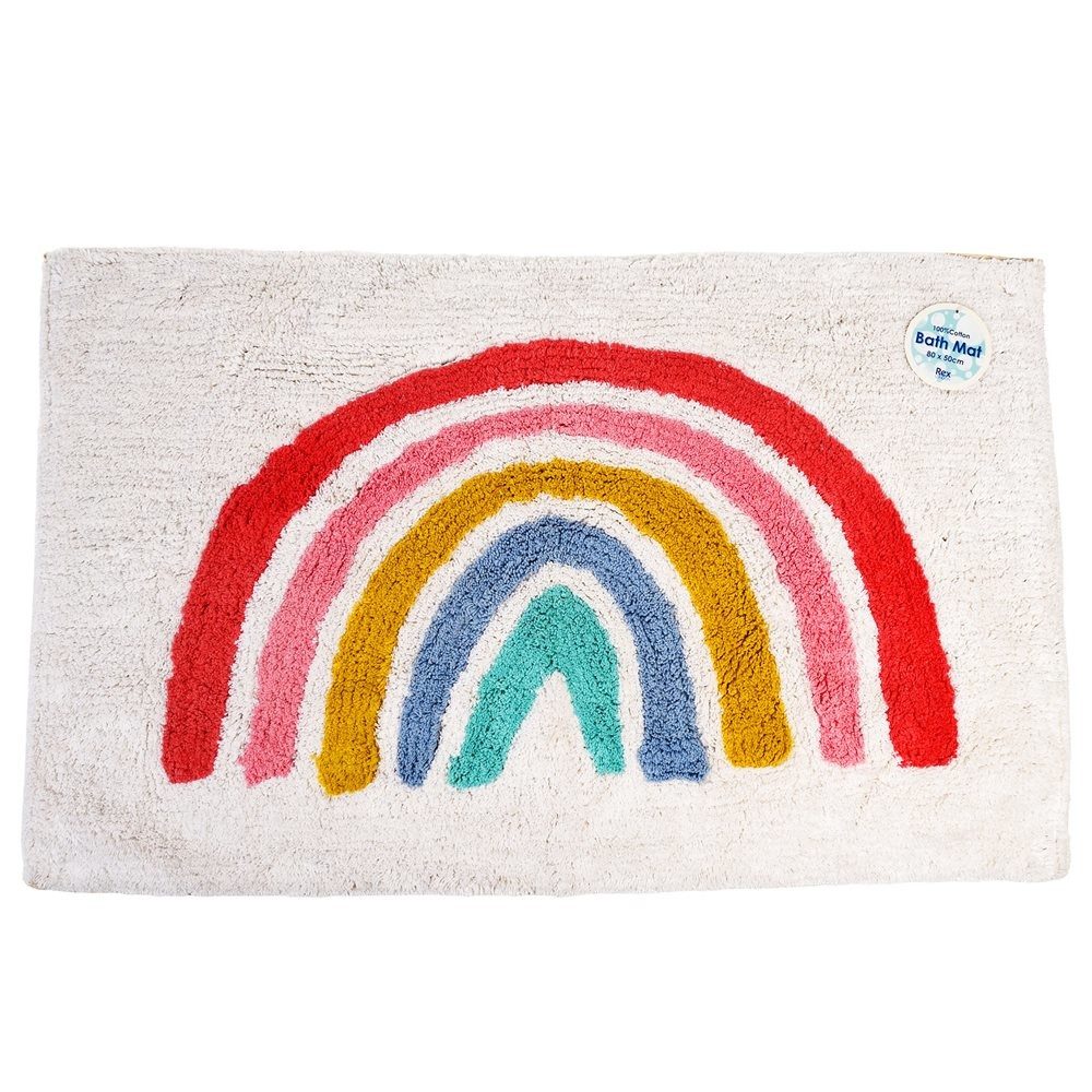 Rex London Badematte Regenbogen, wunderbar weich, günstig online kaufen