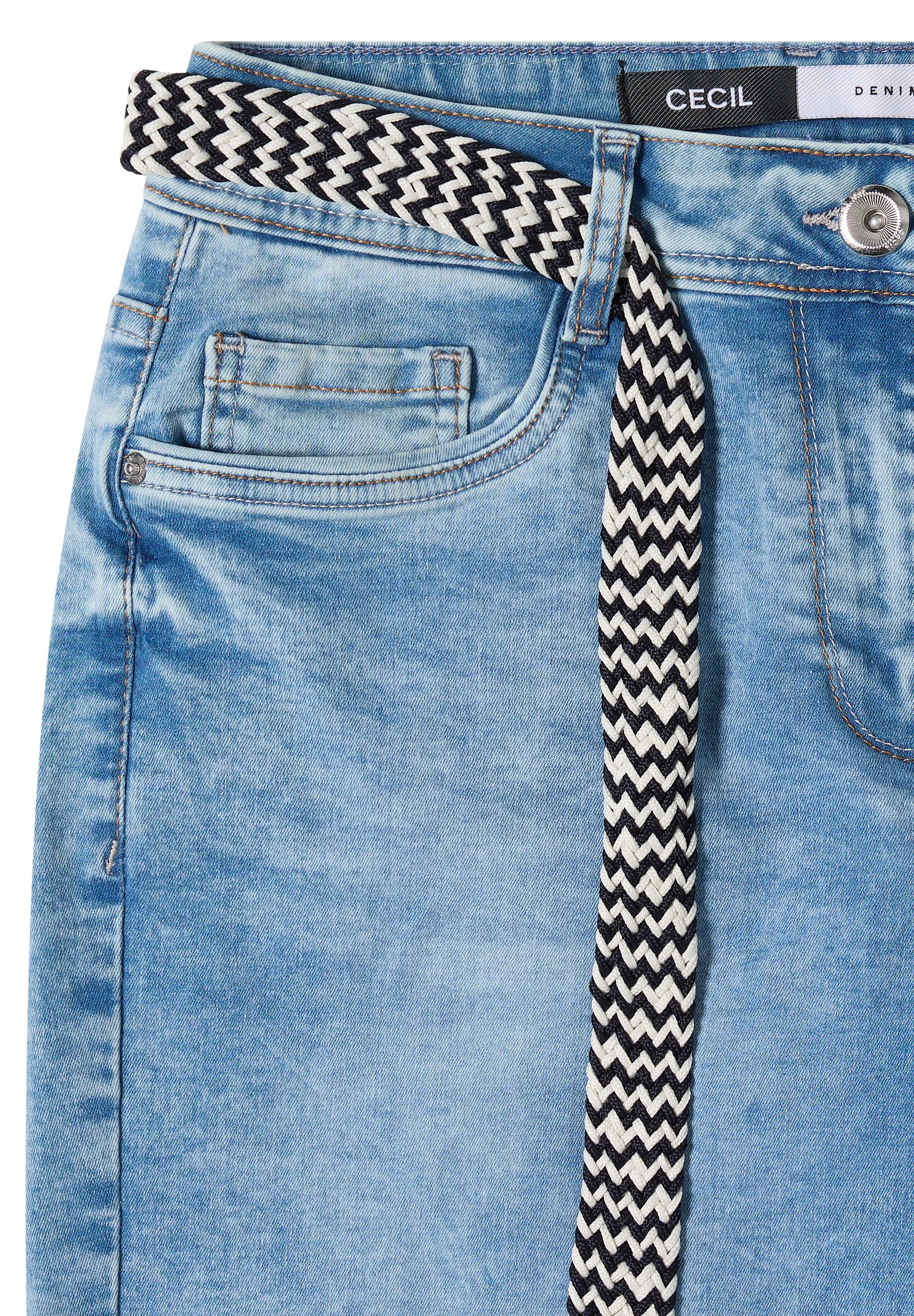 CECIL Loose-fit-Jeans 5-Pocket-Style