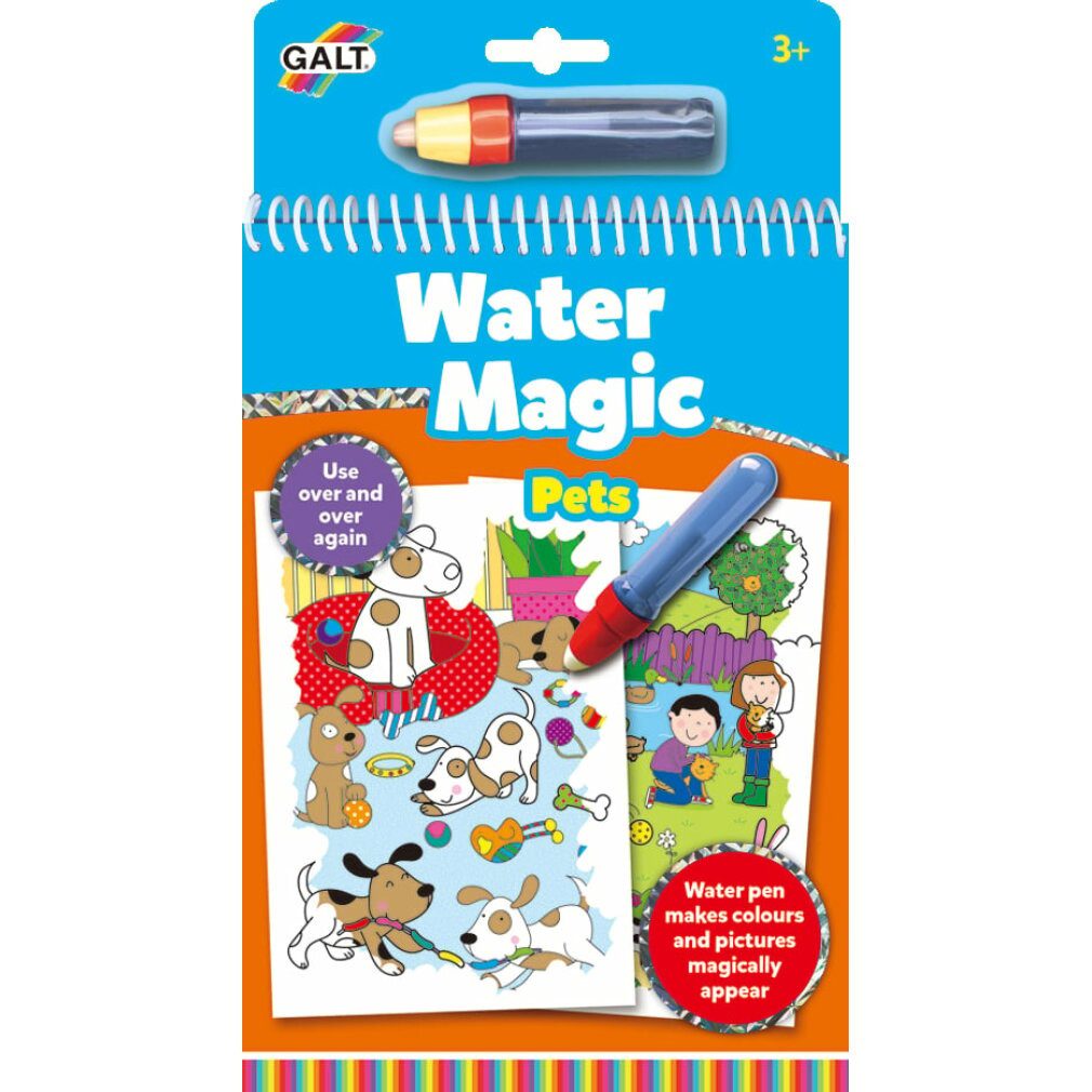 Jumbo Spiele Malvorlage Wassermagie - Haustiere