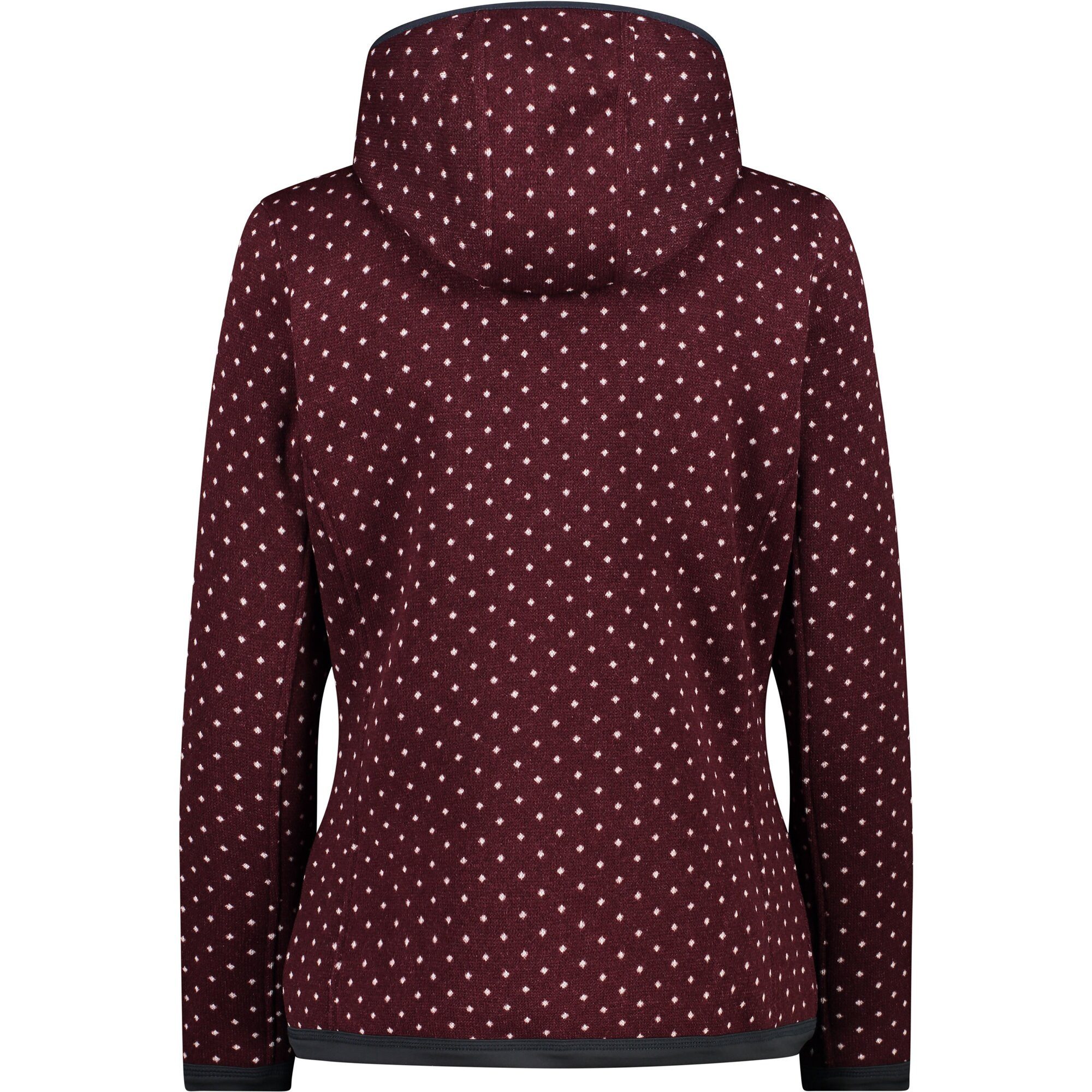 CMP Strickfleecejacke WOMAN JACKET FIX HOOD wärmend, Übergangsjacke günstig online kaufen