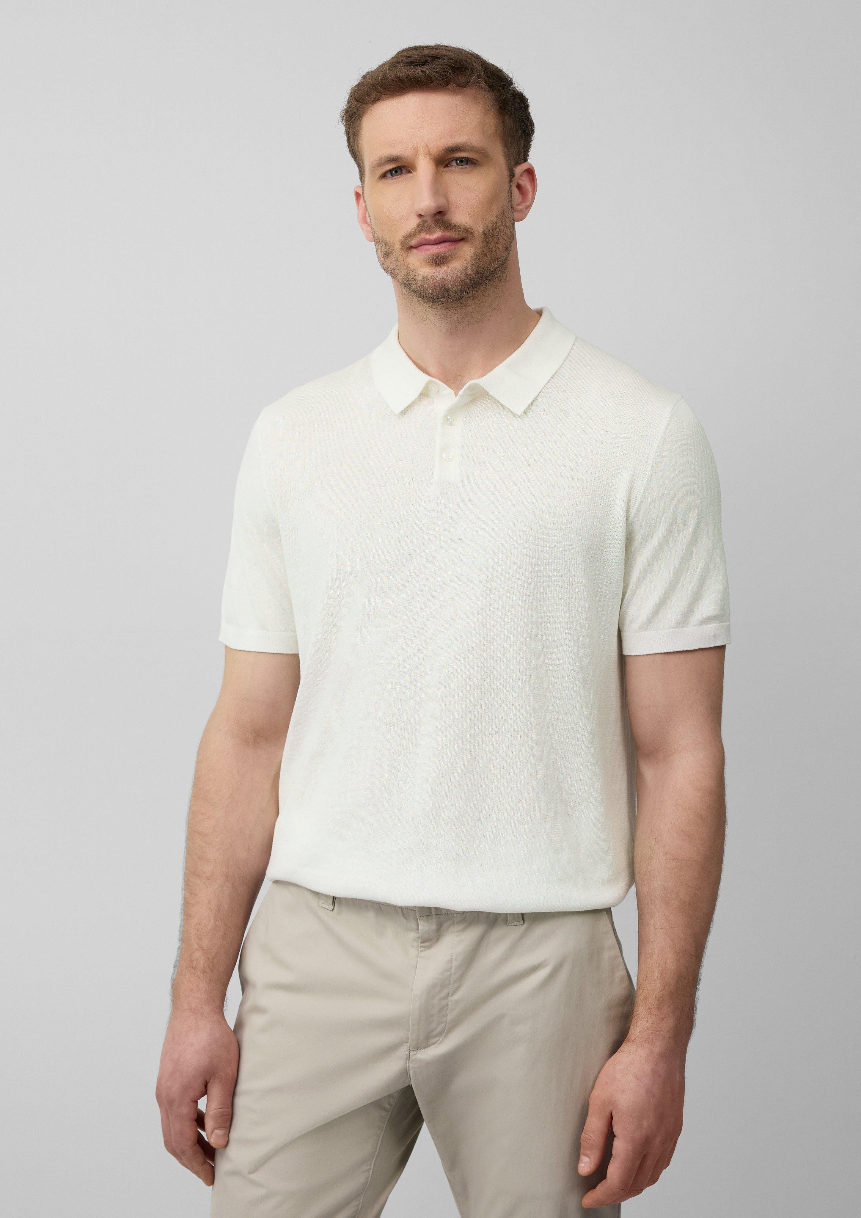 s.Oliver BLACK LABEL Strickpullover Weiches Strick-Poloshirt günstig online kaufen