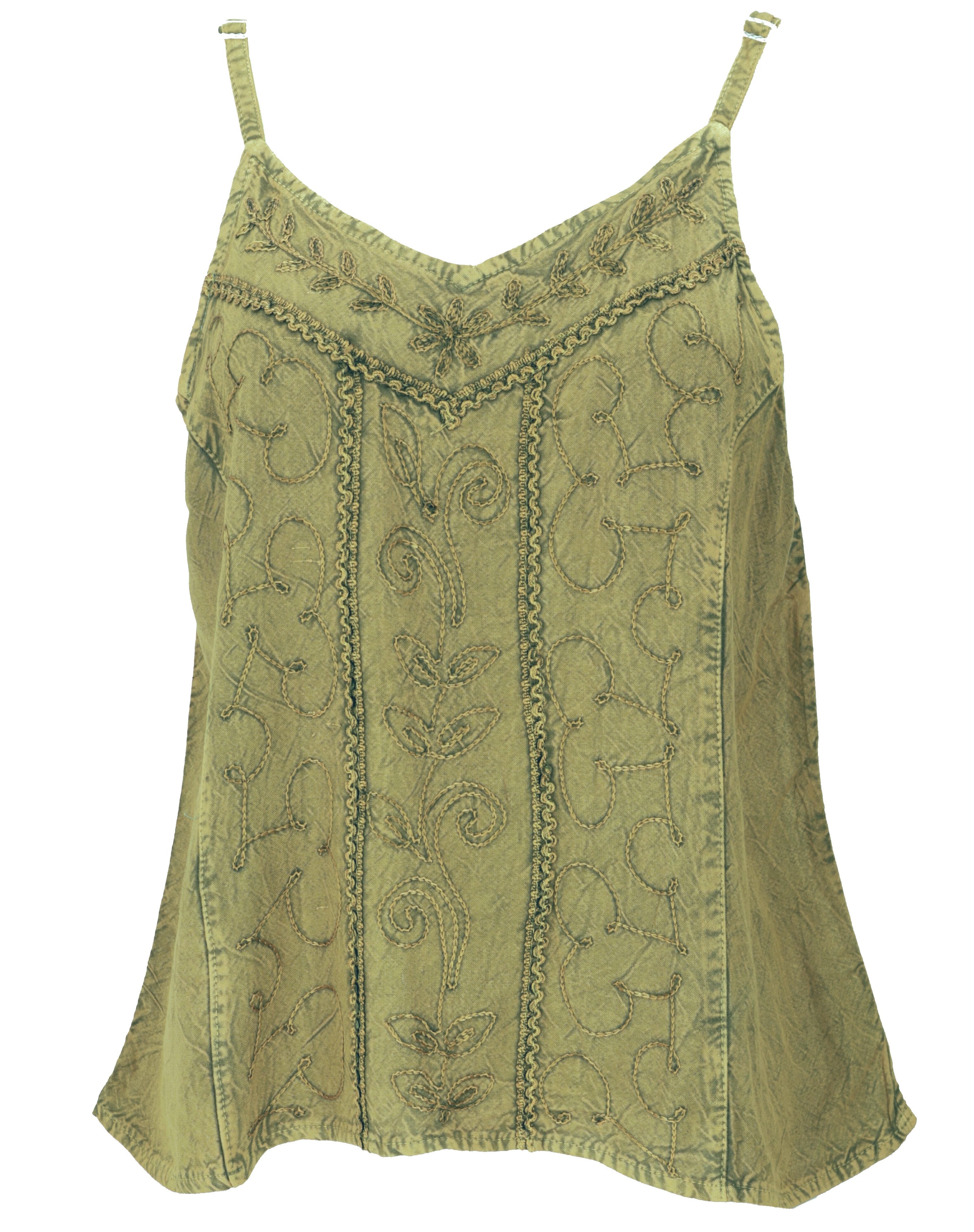 Guru-Shop T-Shirt Besticktes Top Boho chic, lockeres Sommertop -.. Ethno Style, alternative Bekleidung, Festival