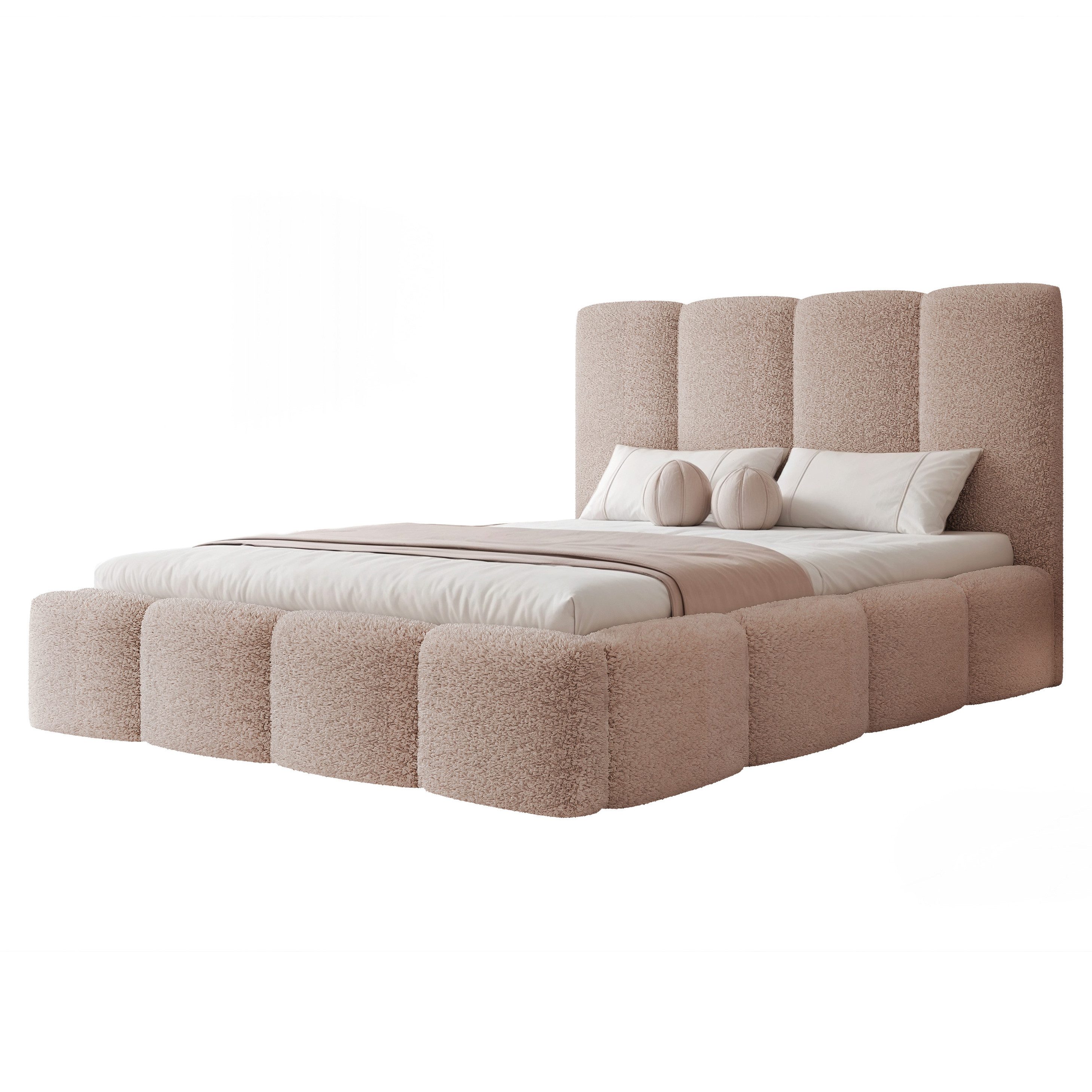 yourhouse24 Polsterbett Maro Doppelbett Bettgestell Lattenrost günstig online kaufen