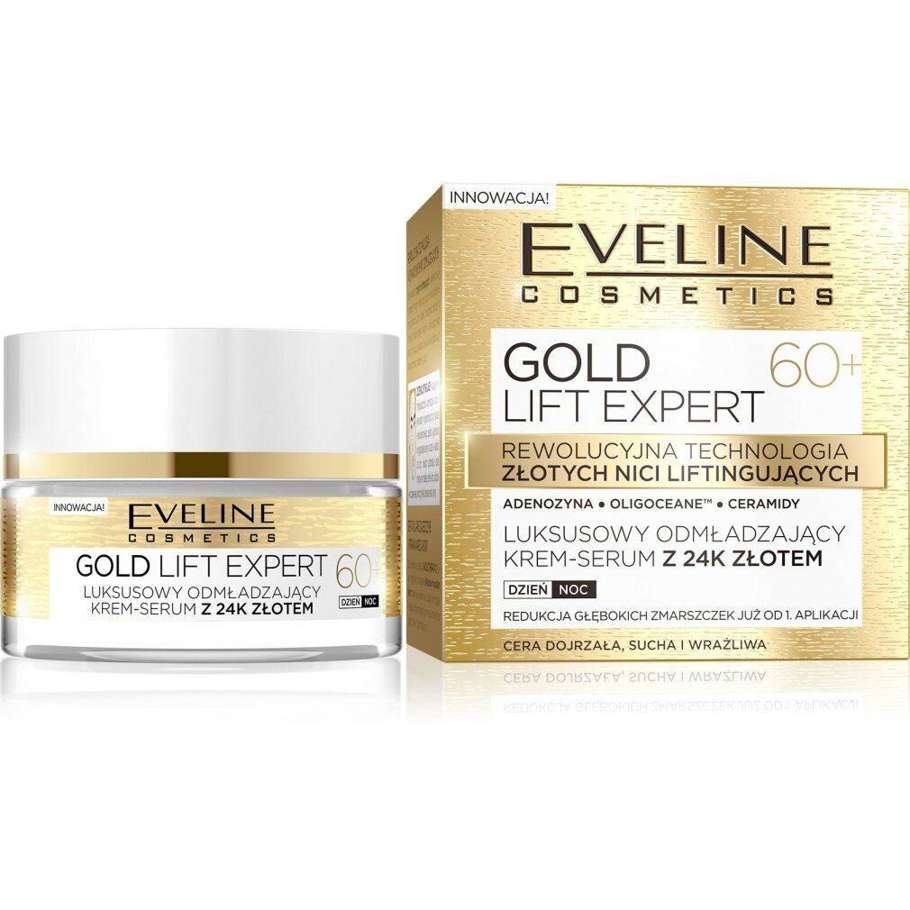 Eveline Cosmetics Körperpflegemittel Cosmetics Gold Lift Expert Serum 60+ 50ml