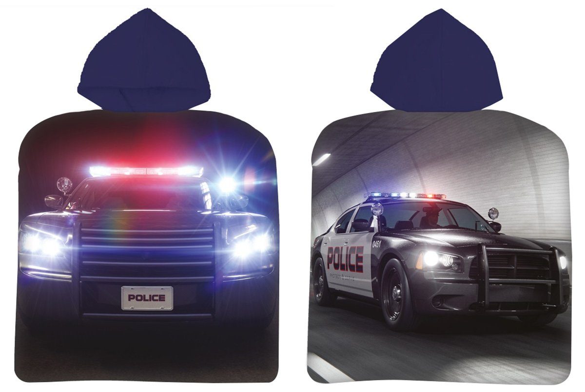 BrandMac Badetuch Polizei, Frottee (1-St)