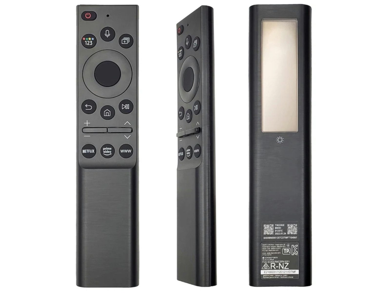 azurano Ersatz für SAMSUNG BN59-01357C, SOLAR, USB-C Universal-Smart-TV-Fernbedienung
