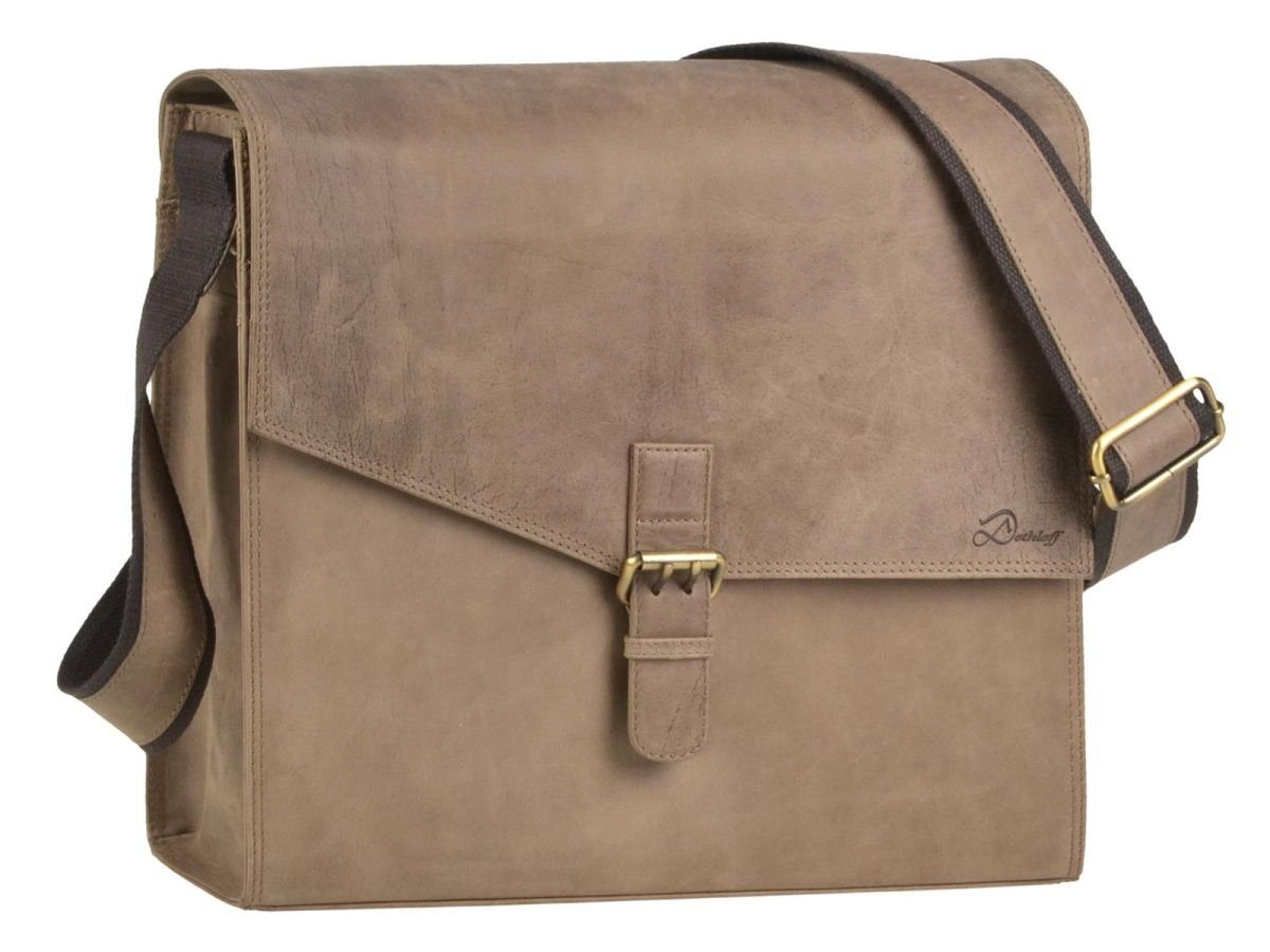 Dethloff Umhängetasche Hunter, Schultertasche, Messenger Bag 36cm