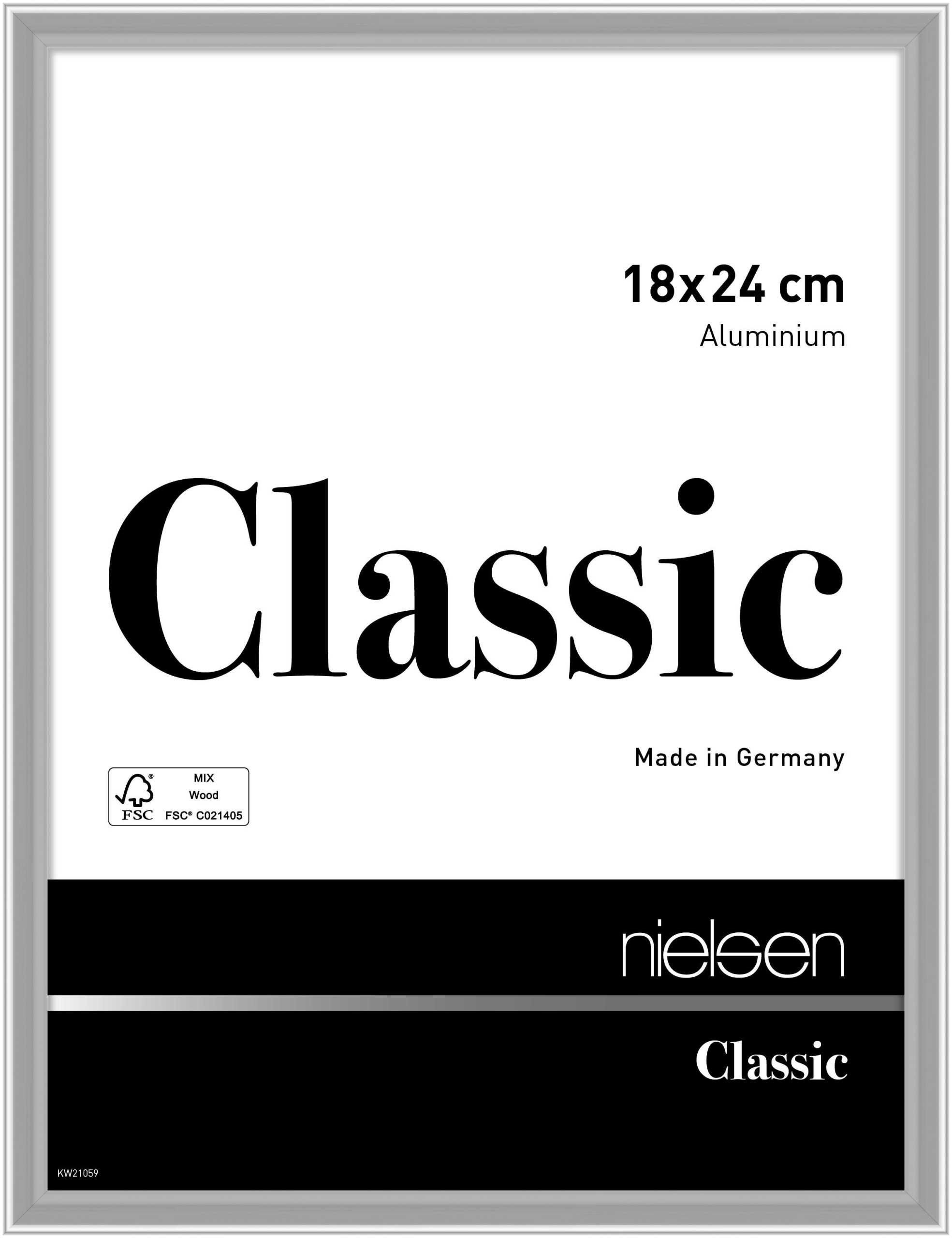 nielsen Bilderrahmen Aluminium Bilderrahmen Classic, (1 St)