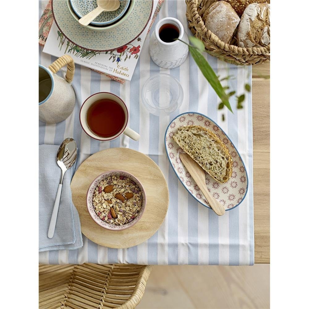 Bloomingville Teller-Set Patrizia, 3er Set, 16 cm Durchmesser, Dessertteller, Keramik, dänisches Design