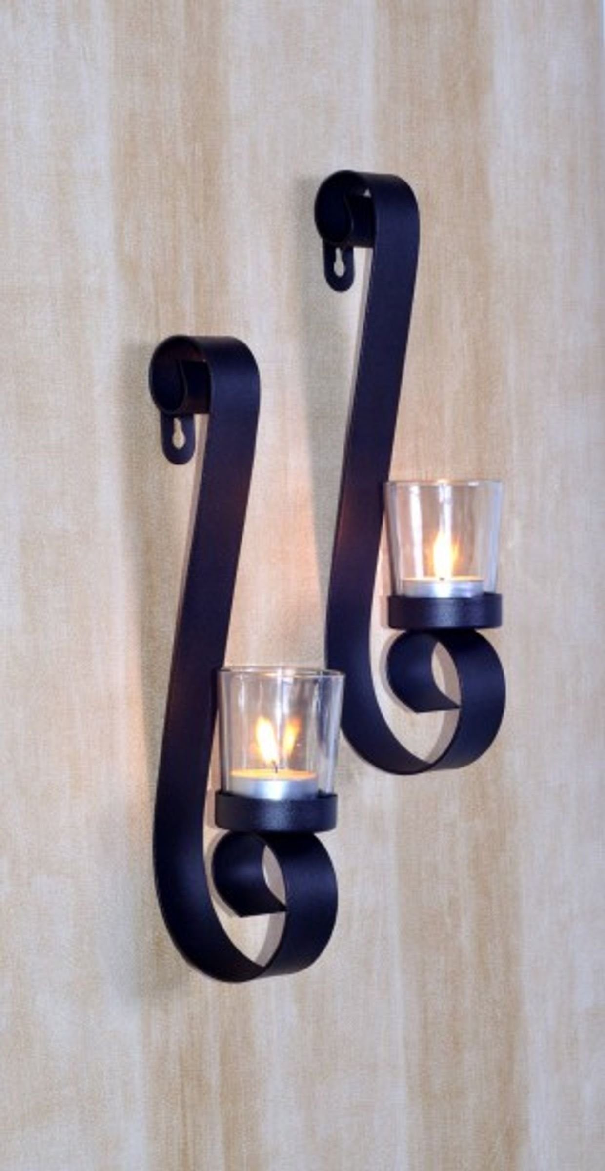 Gravidus Wandkerzenhalter Wandkerzenhalter 2er Set Teelichthalter Deko günstig online kaufen