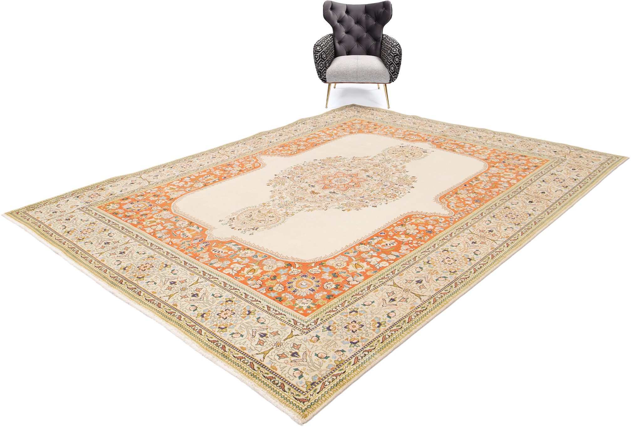 Carpet Avenue Teppich Tabriz Tabatabai 321x237, Rechteck, Höhe: 7 mm
