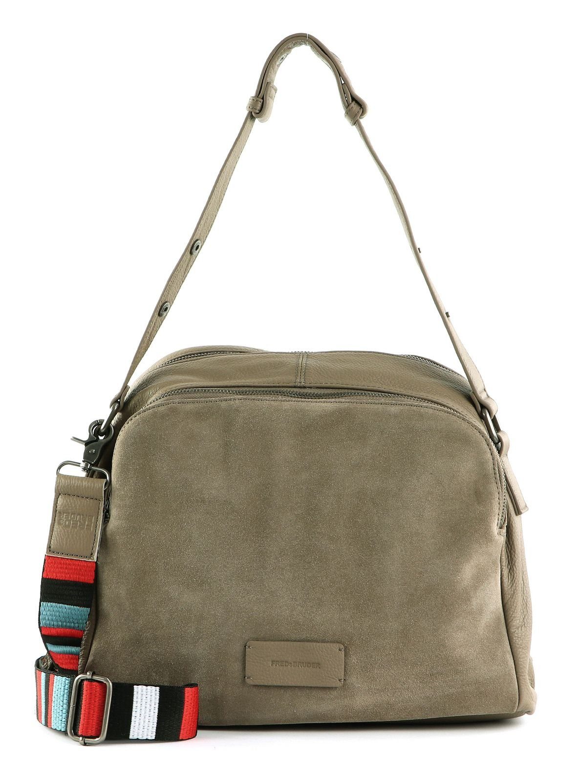 Schultertasche FREDsBRUDER Taupe Alerassa Soft