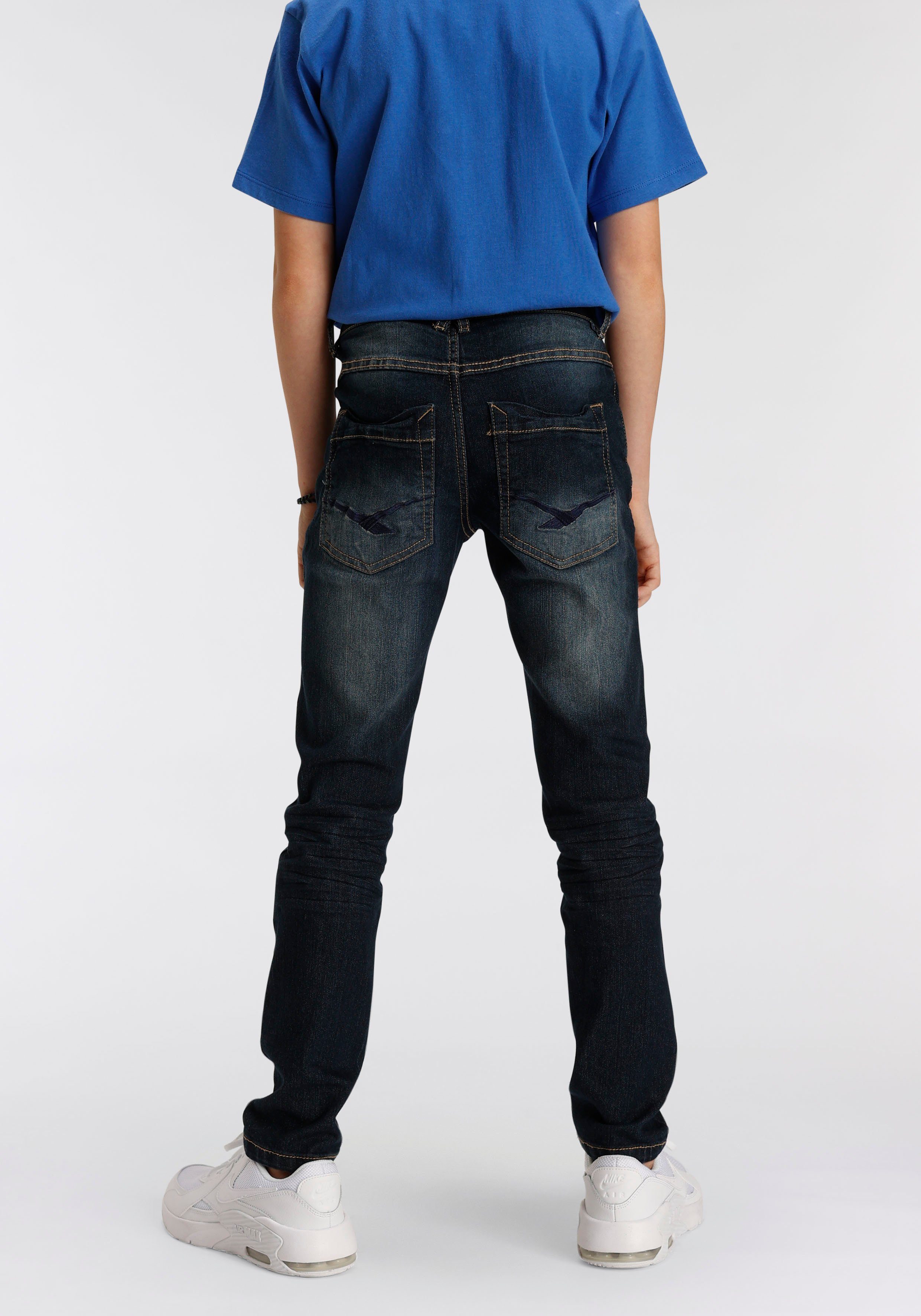 Arizona Stretch-Jeans Regular fit Jeans schmaler Schnitt, 5-Pocket-Stil, normale Leibhöhe – Bild 2 von 5