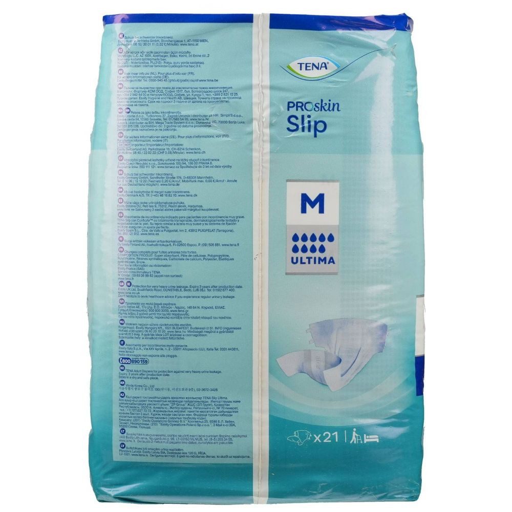 TENA Windeln Tena Slip Ultima Medium 21 Stück 21 PZN 7322540647310
