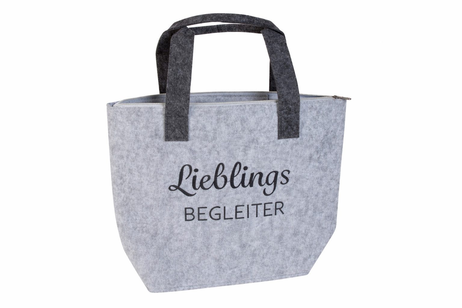 Shopper Handliche Einkaufstasche Filztasche Lieblingsbegleiter