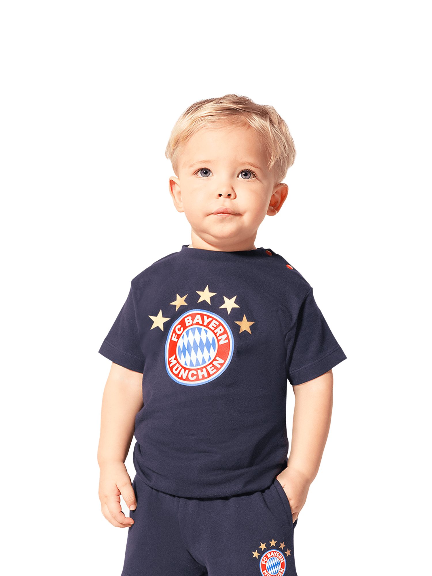 FC Bayern München T-Shirt FC Bayern München I T-Shirt Essential I Baby I Navy