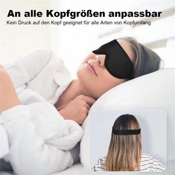 autolock Schlafmaske Schlaf-Augenmaske, für Männer Frauen, 3D-konturierte Cup-Schlafmaske
