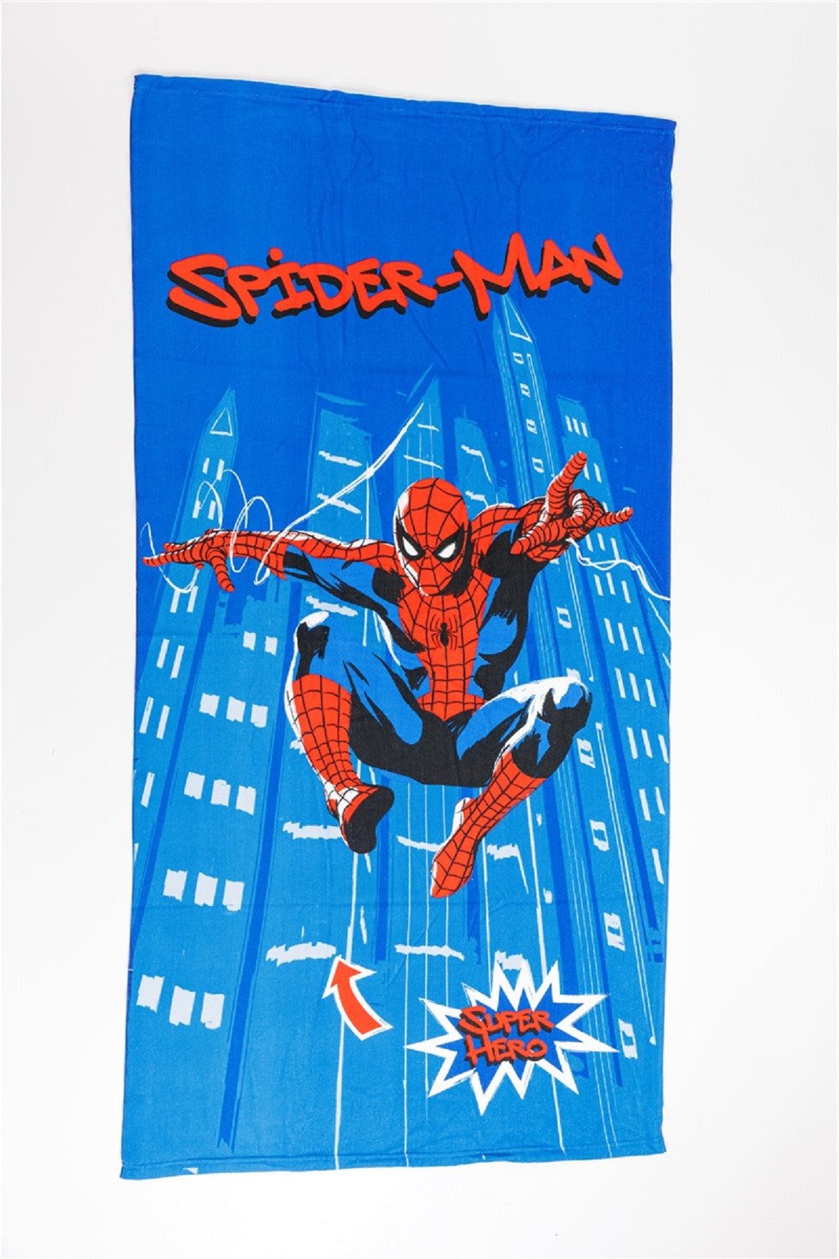 Spiderman Strandtuch 70x140 cm – Weiches & langlebiges Badetuch günstig online kaufen