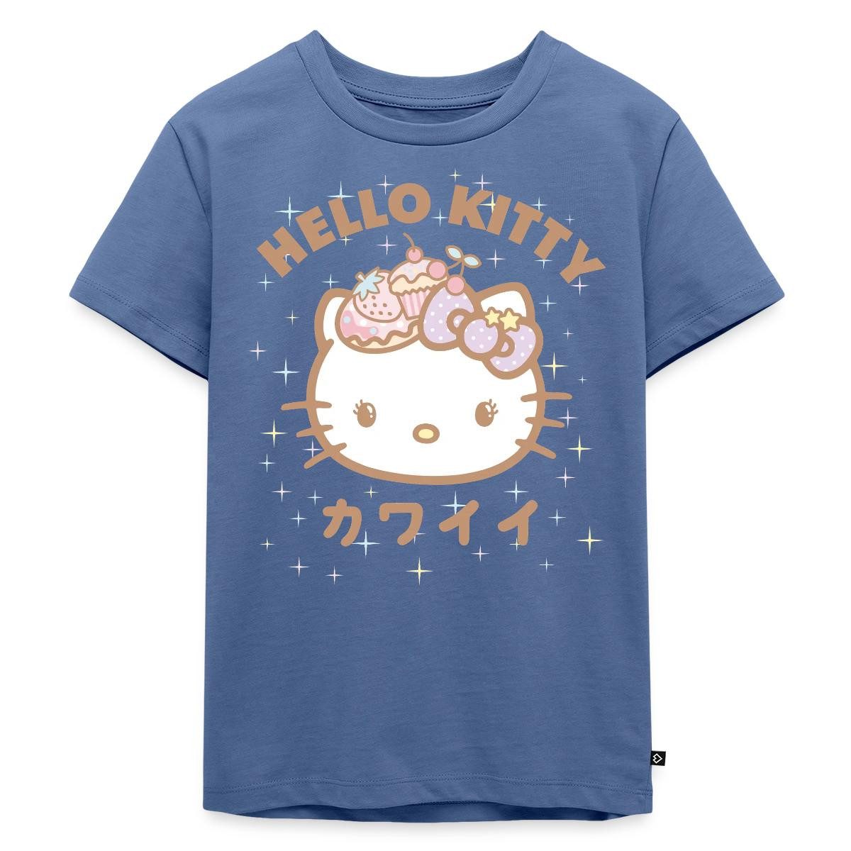 T-Shirt Hello Kitty Kawaii Stil Kinder Premium T-Shirt