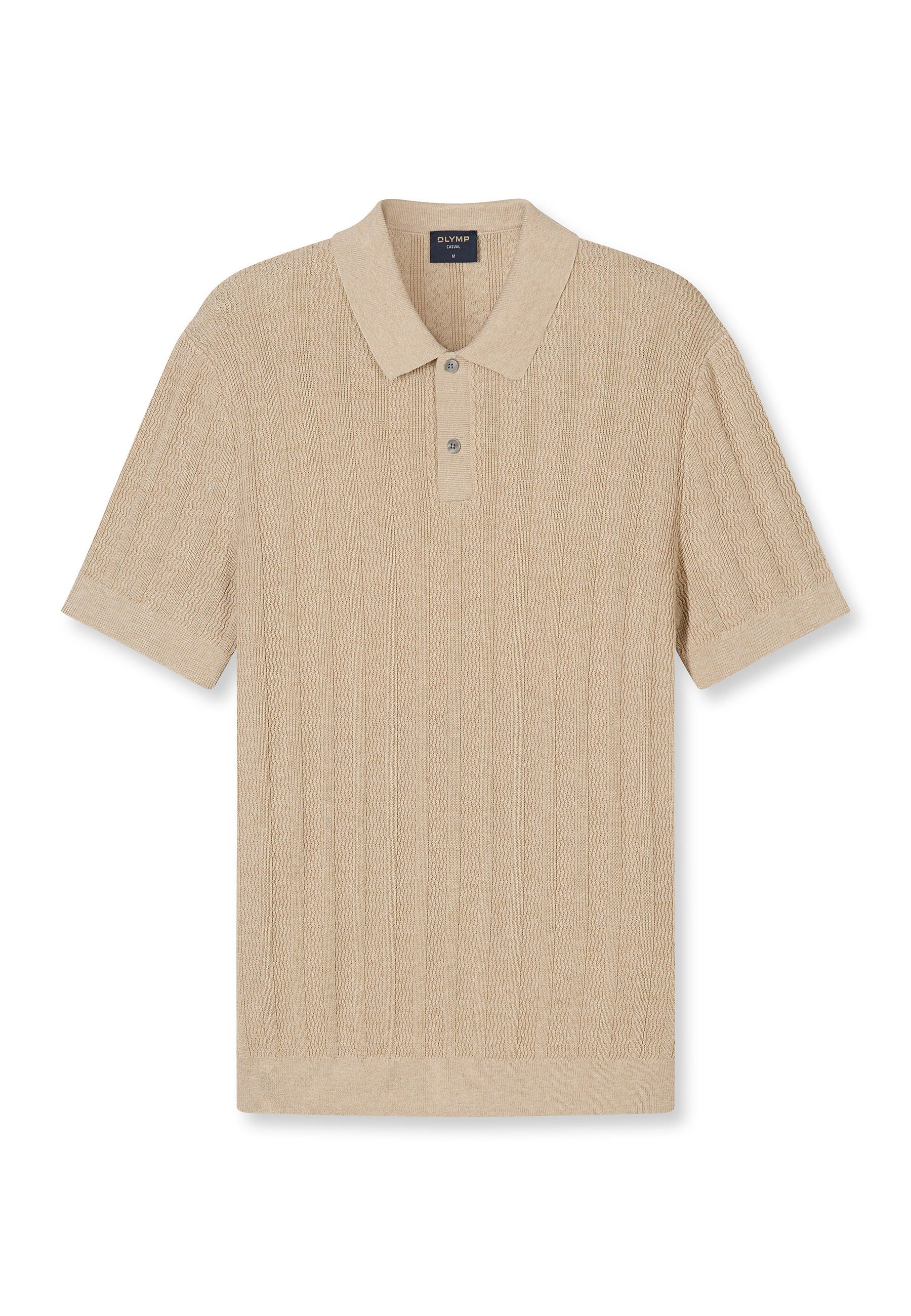 OLYMP Poloshirt OLYMP Casual Strick