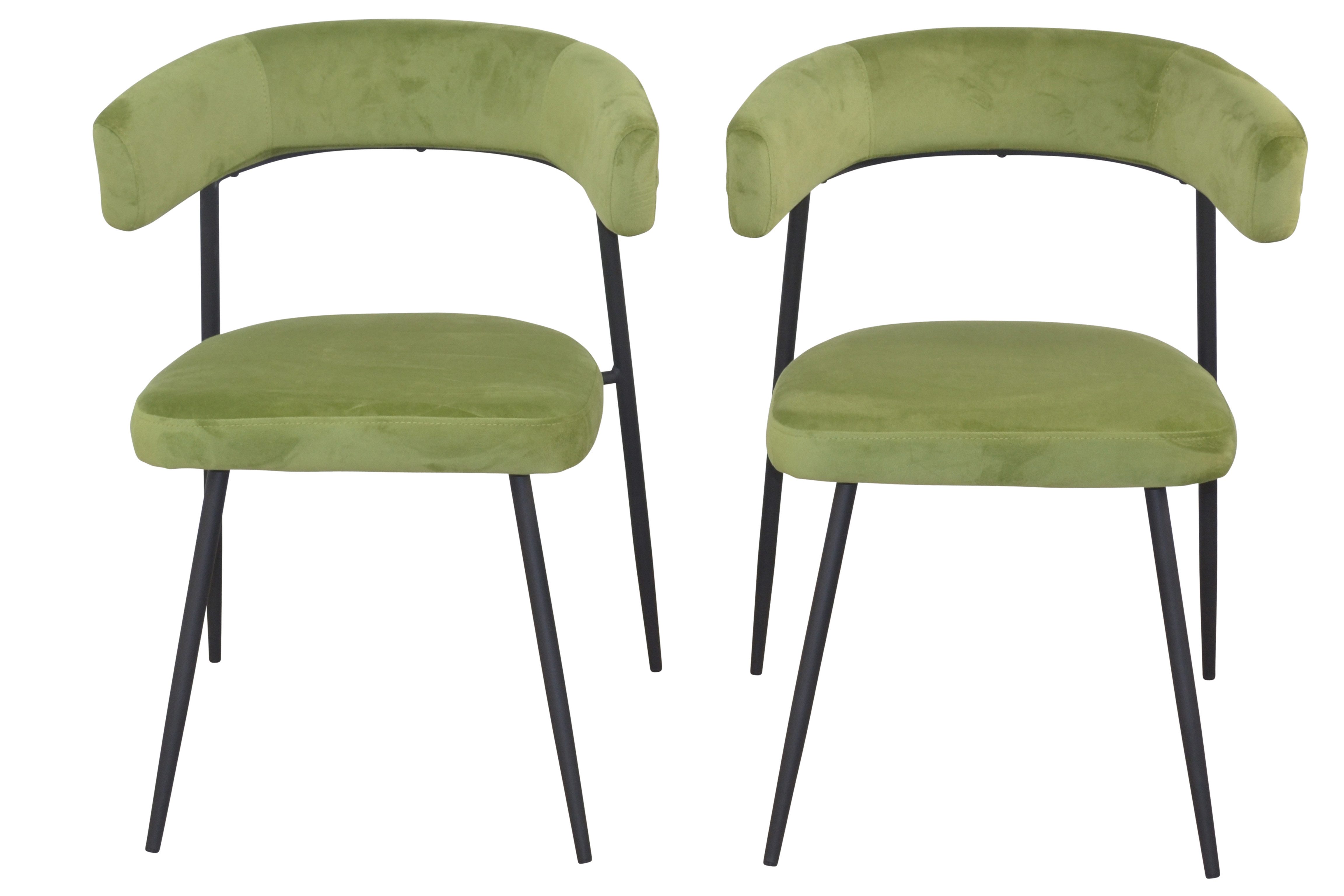 moebel-direkt-online 4-Fußstuhl Polsterstuhl (2Stück) in drei attraktiven F günstig online kaufen