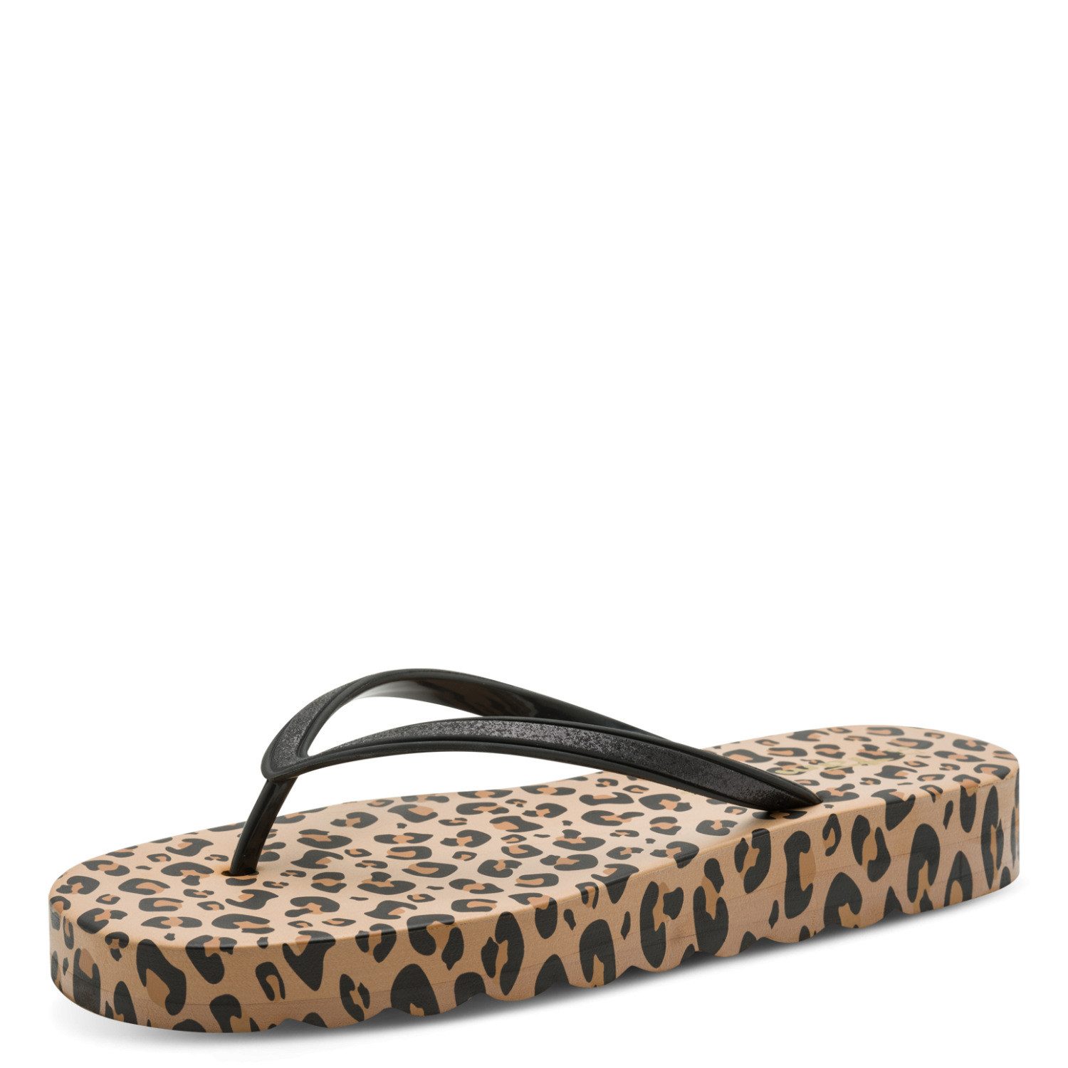 Tamaris Zehentrenner Dianette, Sommerschuh, Pool Slide, Flat mit stylischen Print